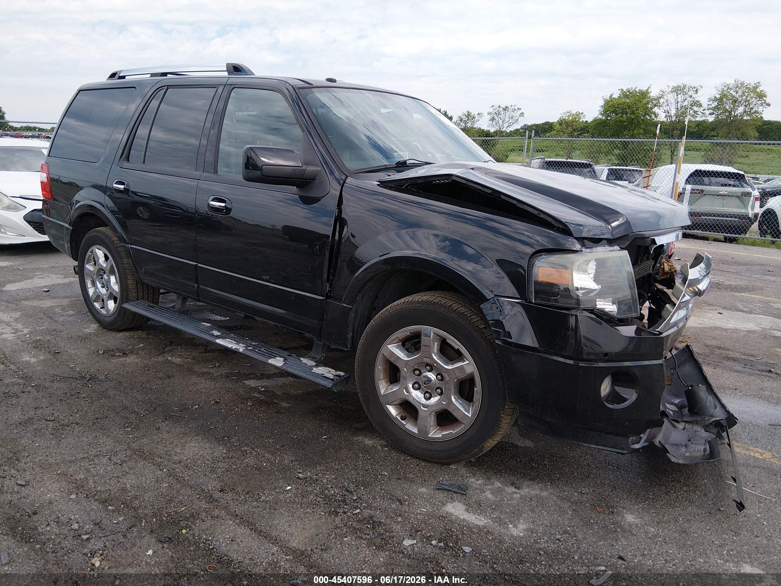 2013 Ford Expedition Limited Black vin: 1FMJU2A51DEF53274