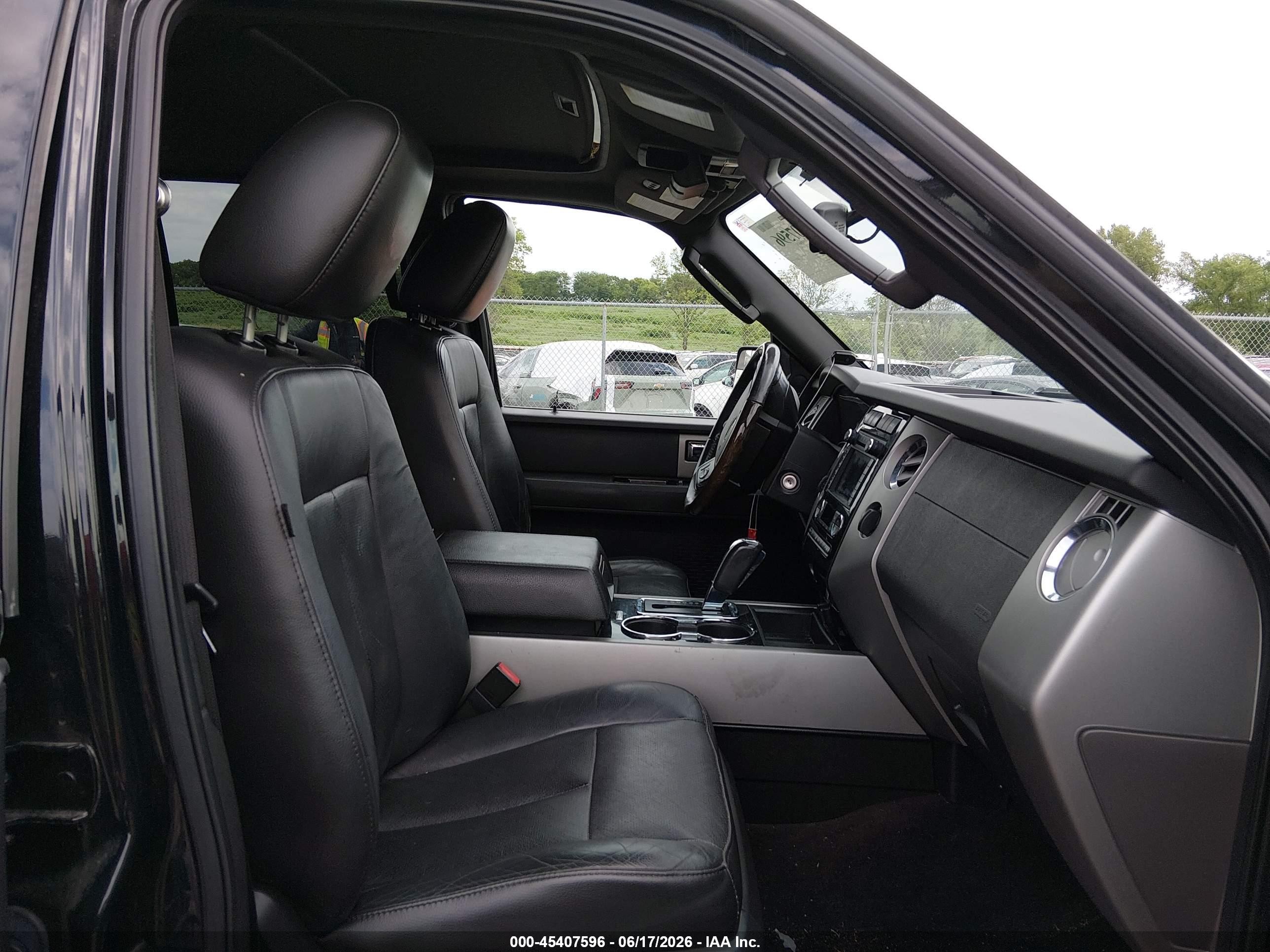 2013 Ford Expedition Limited Black vin: 1FMJU2A51DEF53274