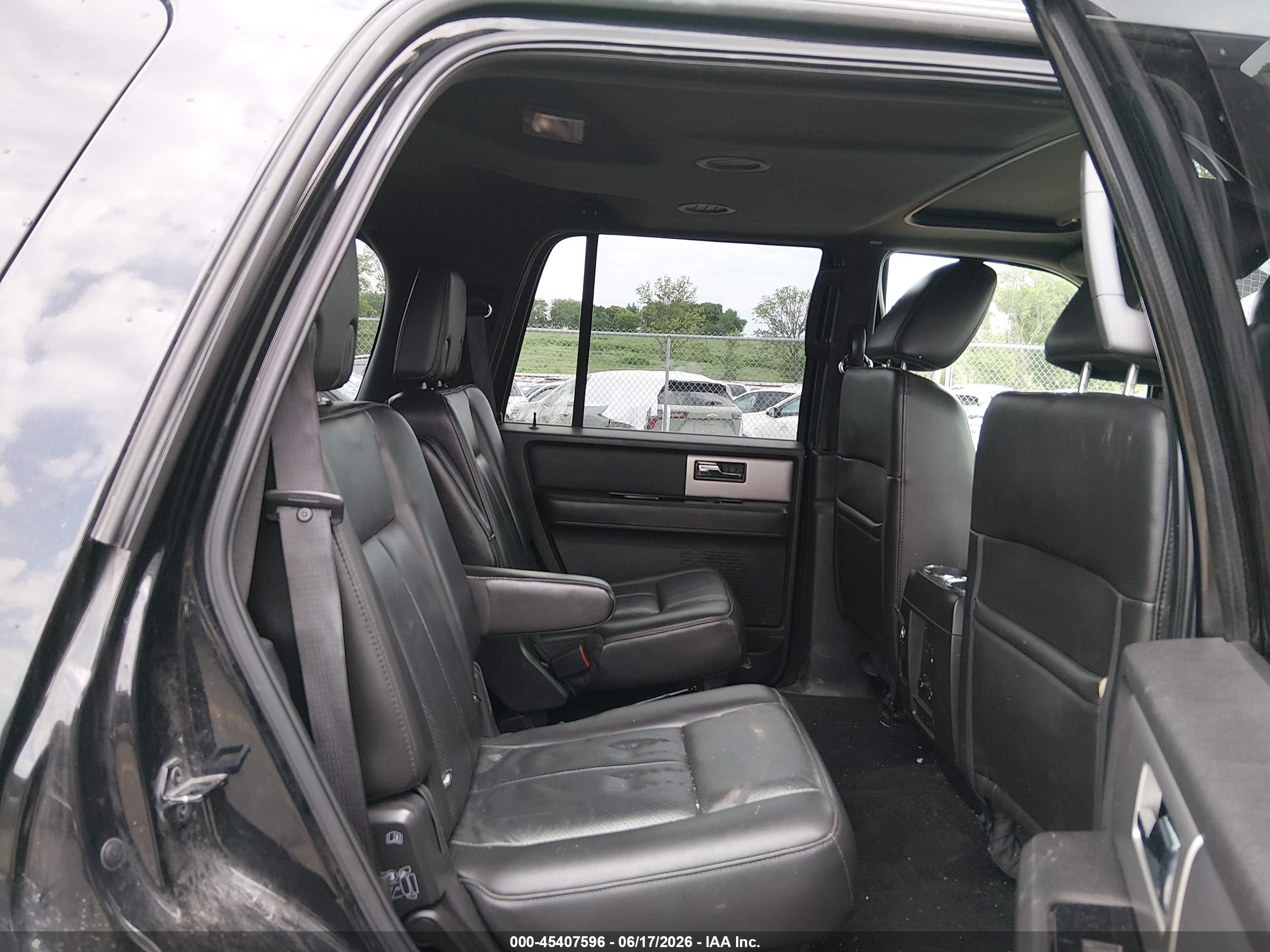 2013 Ford Expedition Limited Black vin: 1FMJU2A51DEF53274