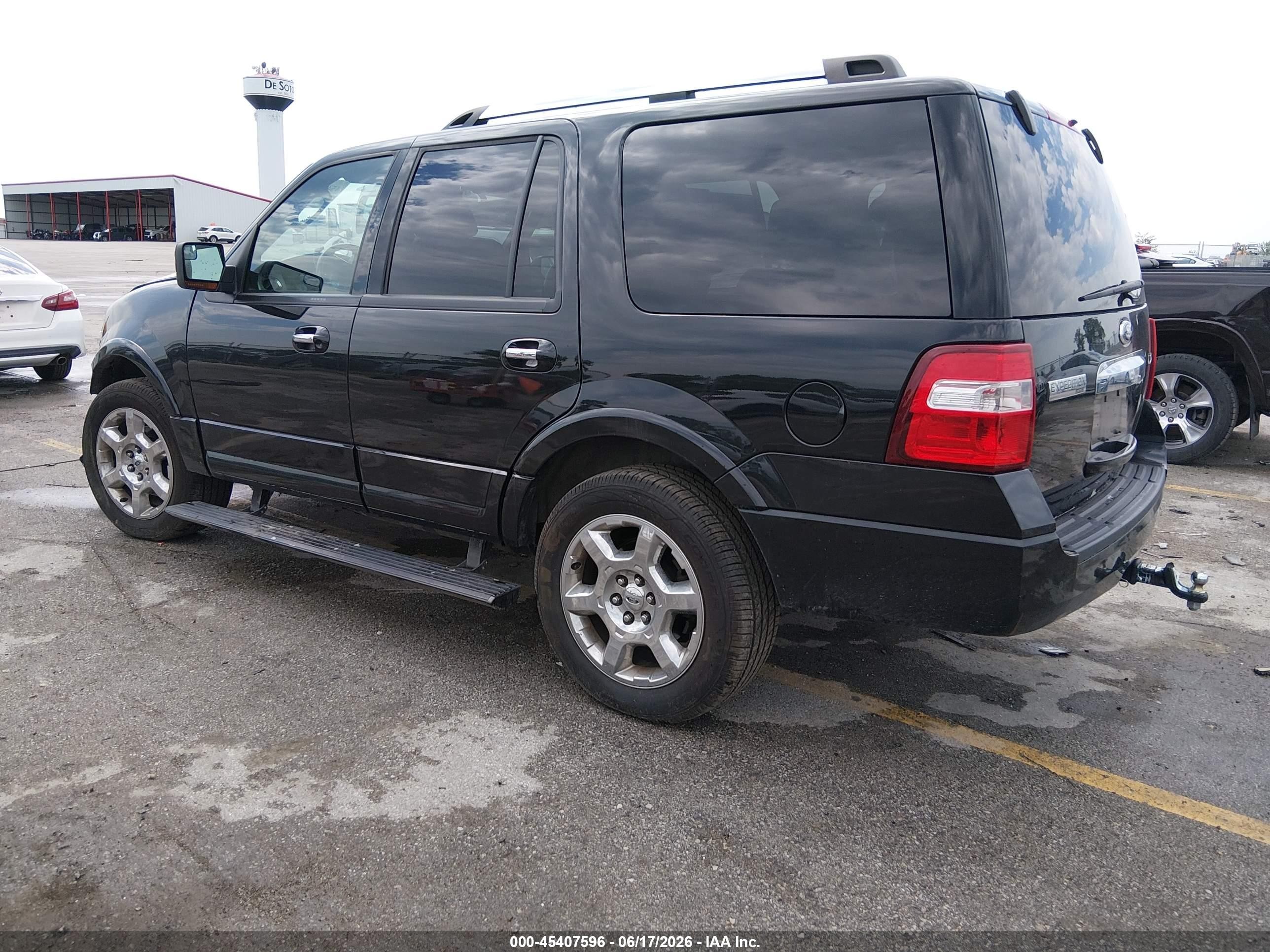2013 Ford Expedition Limited Black vin: 1FMJU2A51DEF53274