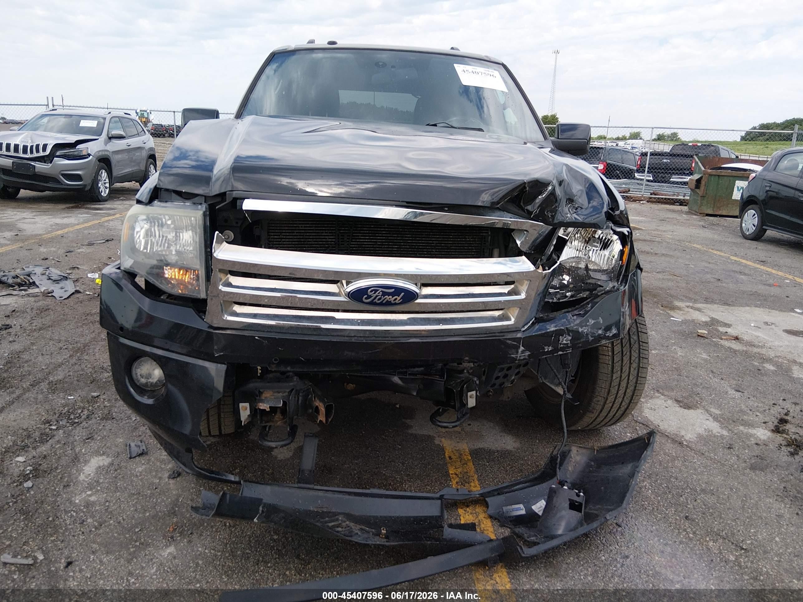 2013 Ford Expedition Limited Black vin: 1FMJU2A51DEF53274