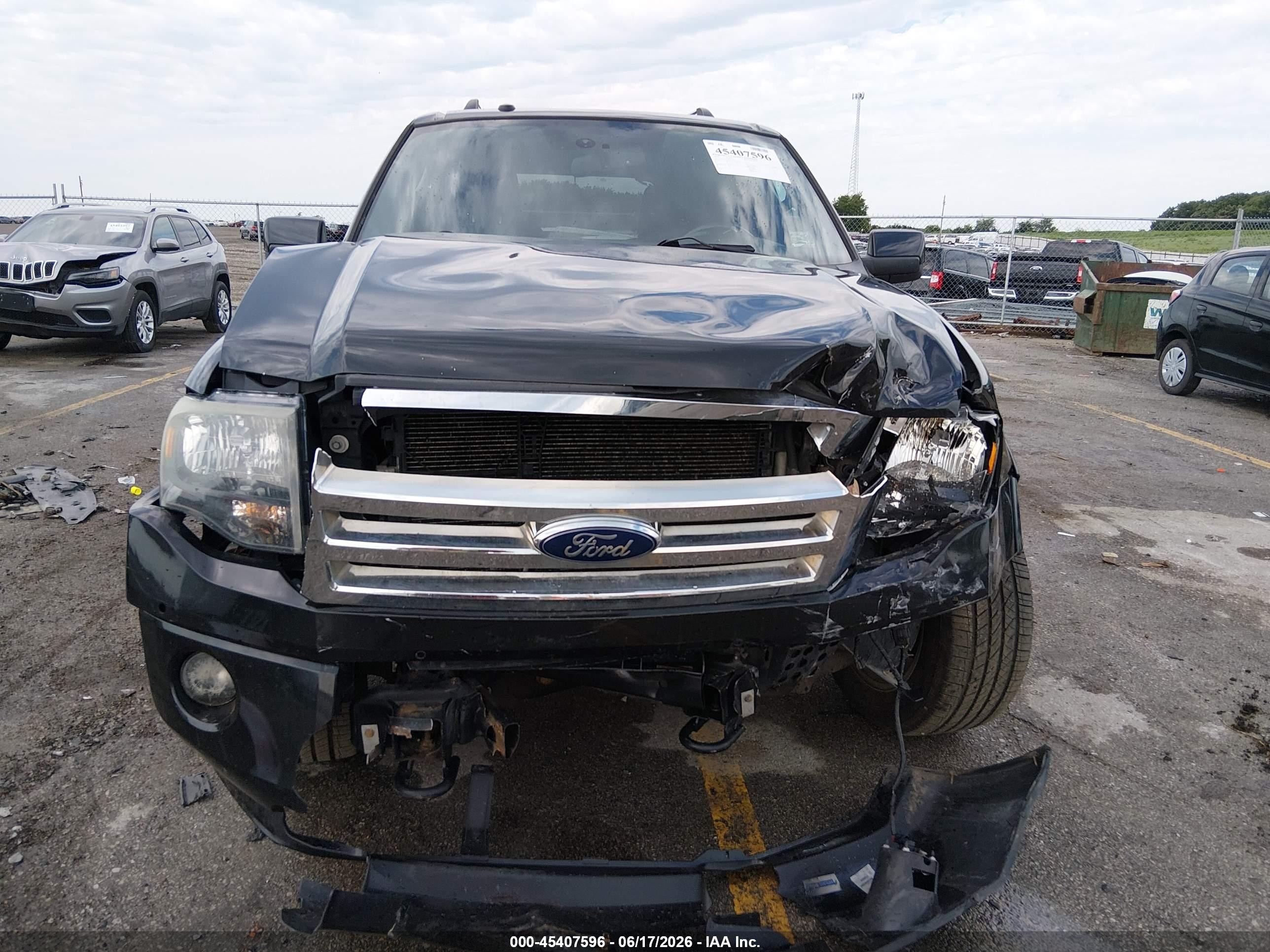 2013 Ford Expedition Limited Black vin: 1FMJU2A51DEF53274