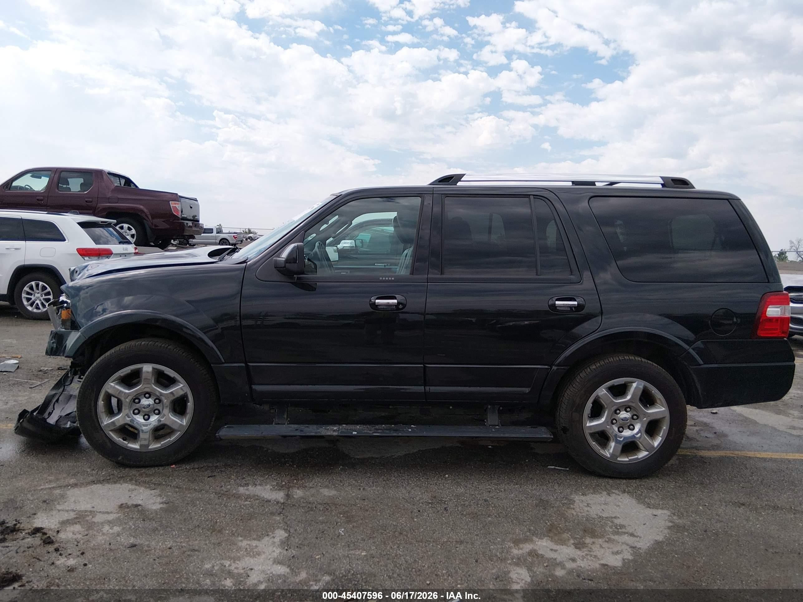2013 Ford Expedition Limited Black vin: 1FMJU2A51DEF53274