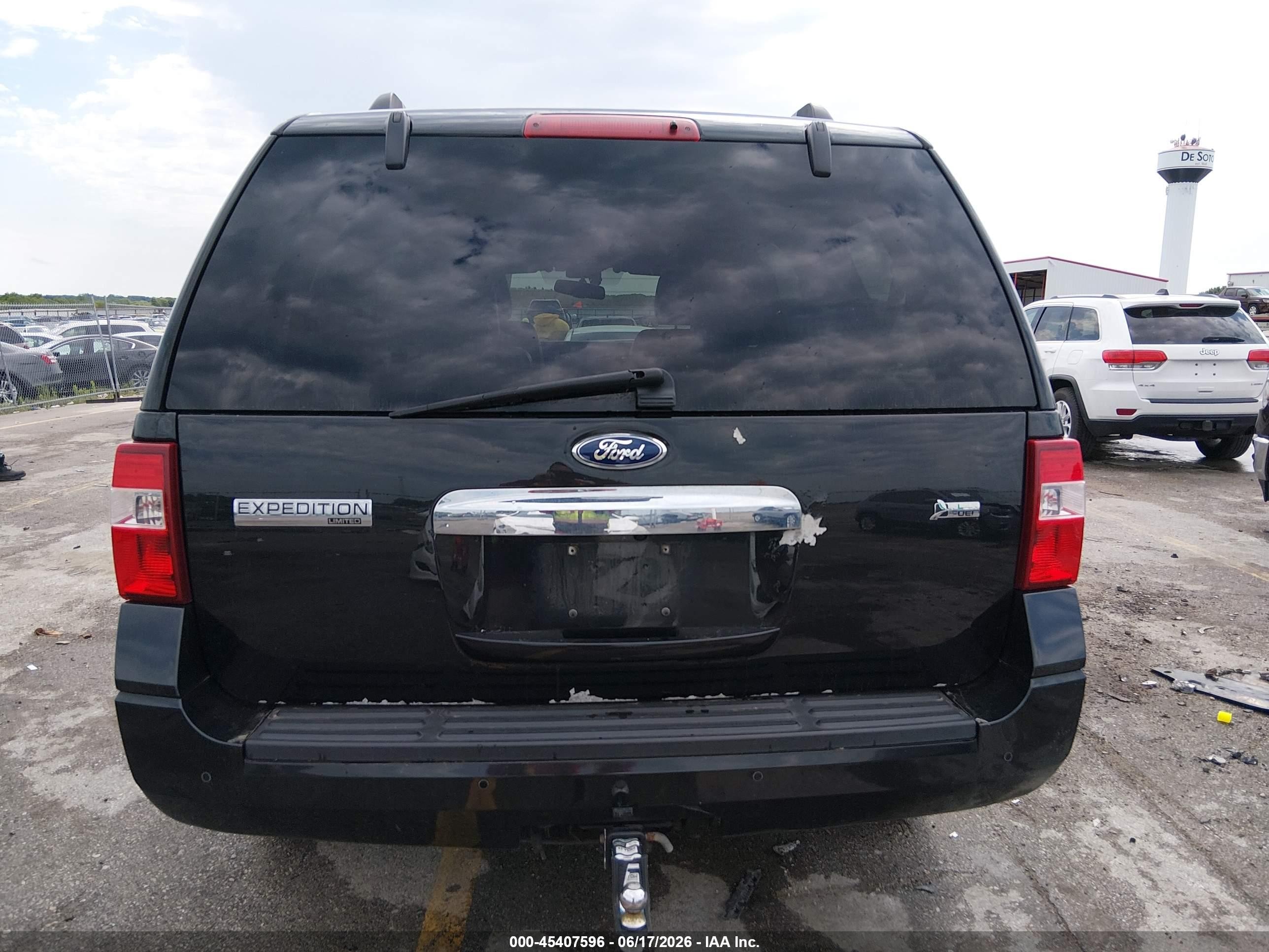 2013 Ford Expedition Limited Black vin: 1FMJU2A51DEF53274