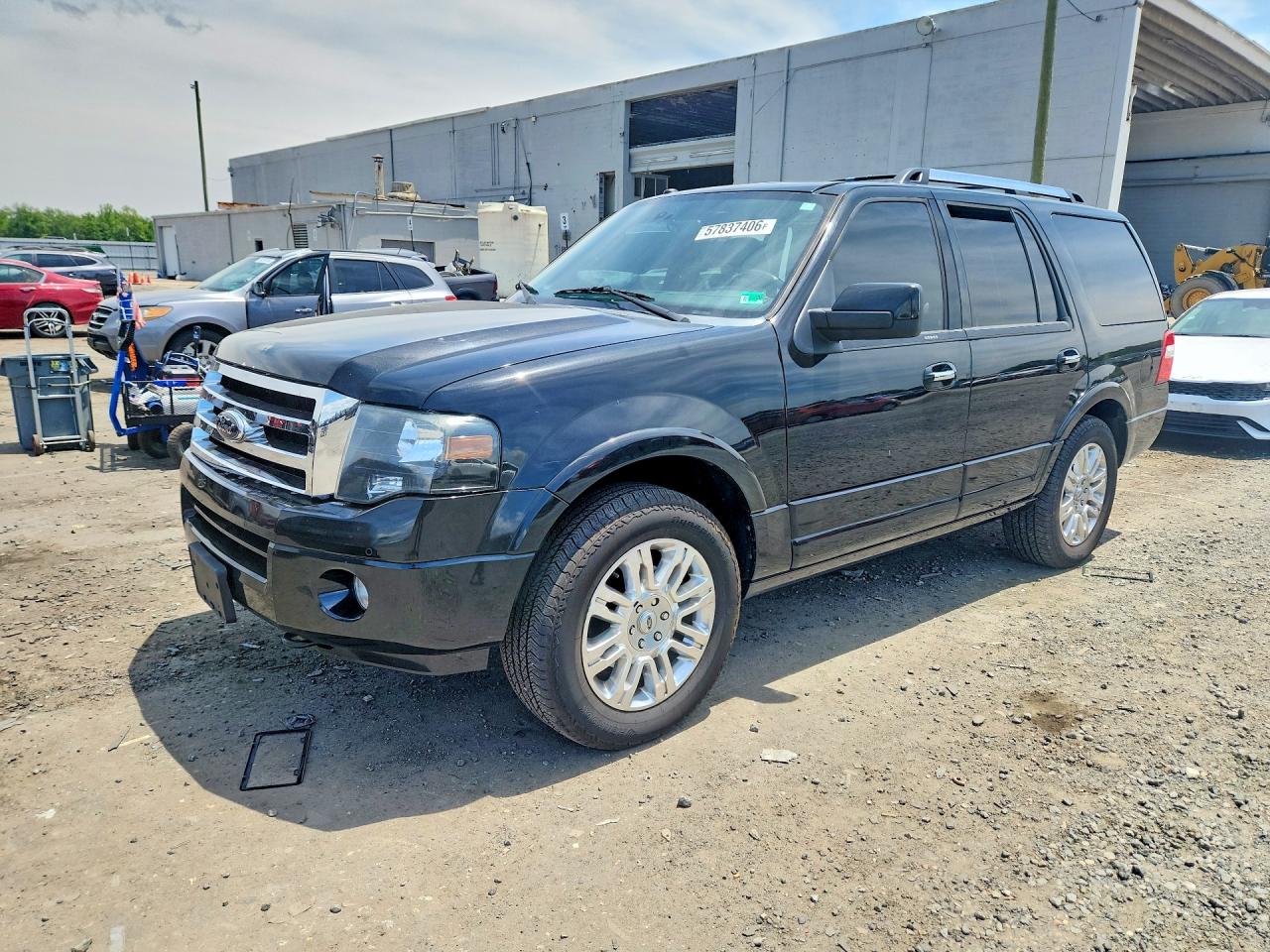 2014 Ford Expedition Limited Черный vin: 1FMJU2A51EEF22673