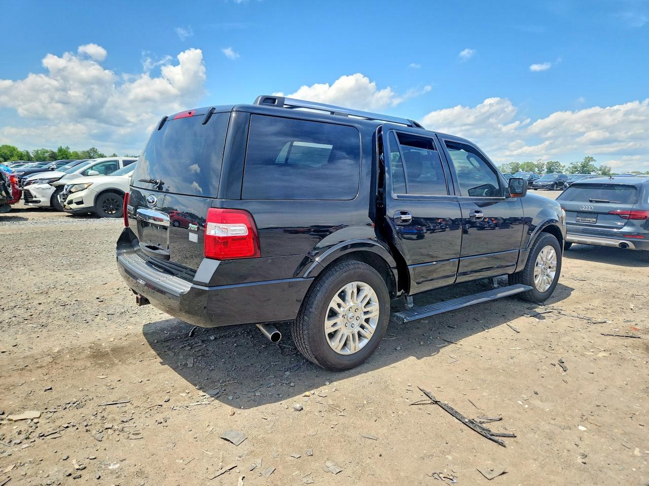2014 Ford Expedition Limited Black vin: 1FMJU2A51EEF22673