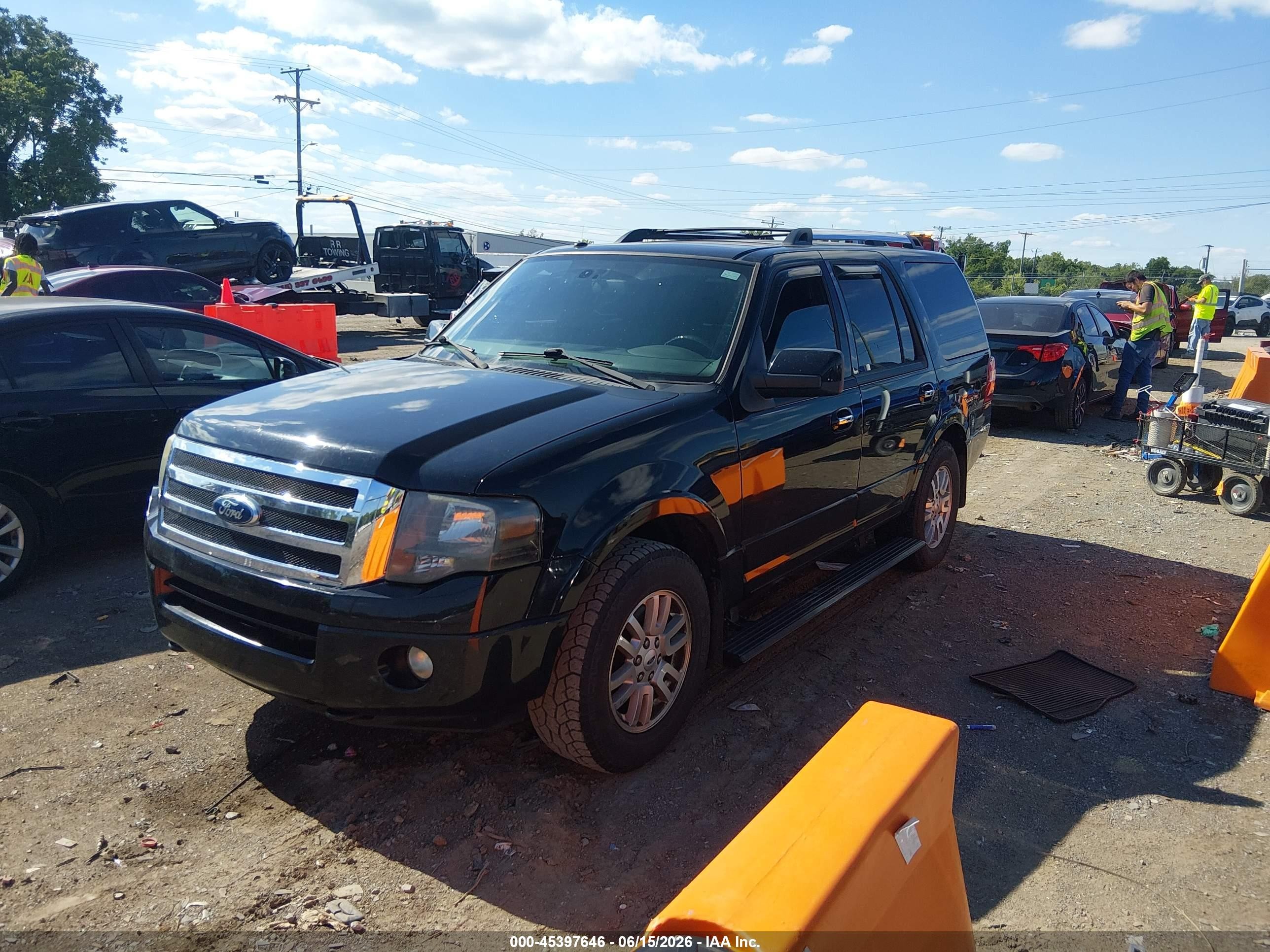 2012 Ford Expedition Limited Black vin: 1FMJU2A52CEF09122