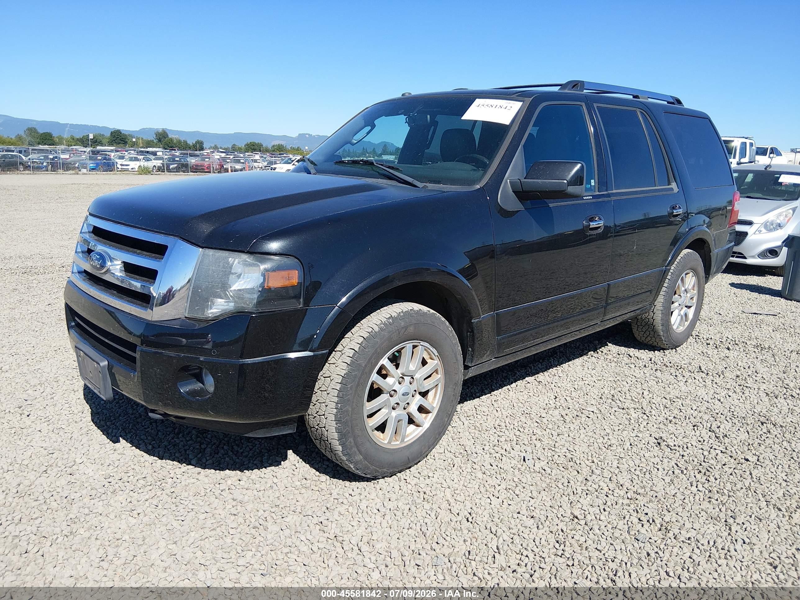 2012 Ford Expedition Limited Черный vin: 1FMJU2A52CEF53556