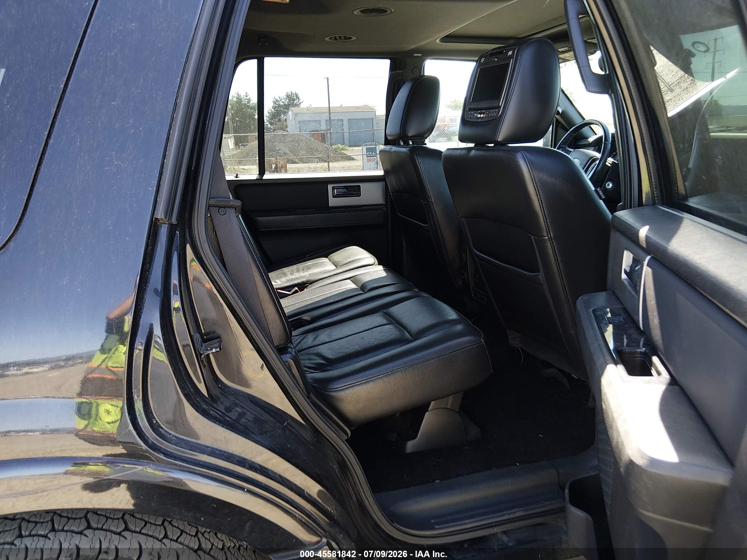 2012 Ford Expedition Limited Черный vin: 1FMJU2A52CEF53556