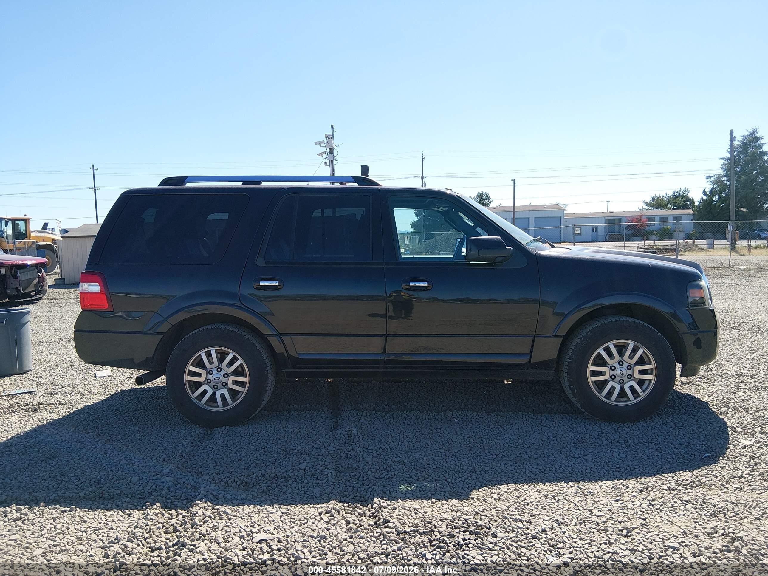 2012 Ford Expedition Limited Черный vin: 1FMJU2A52CEF53556