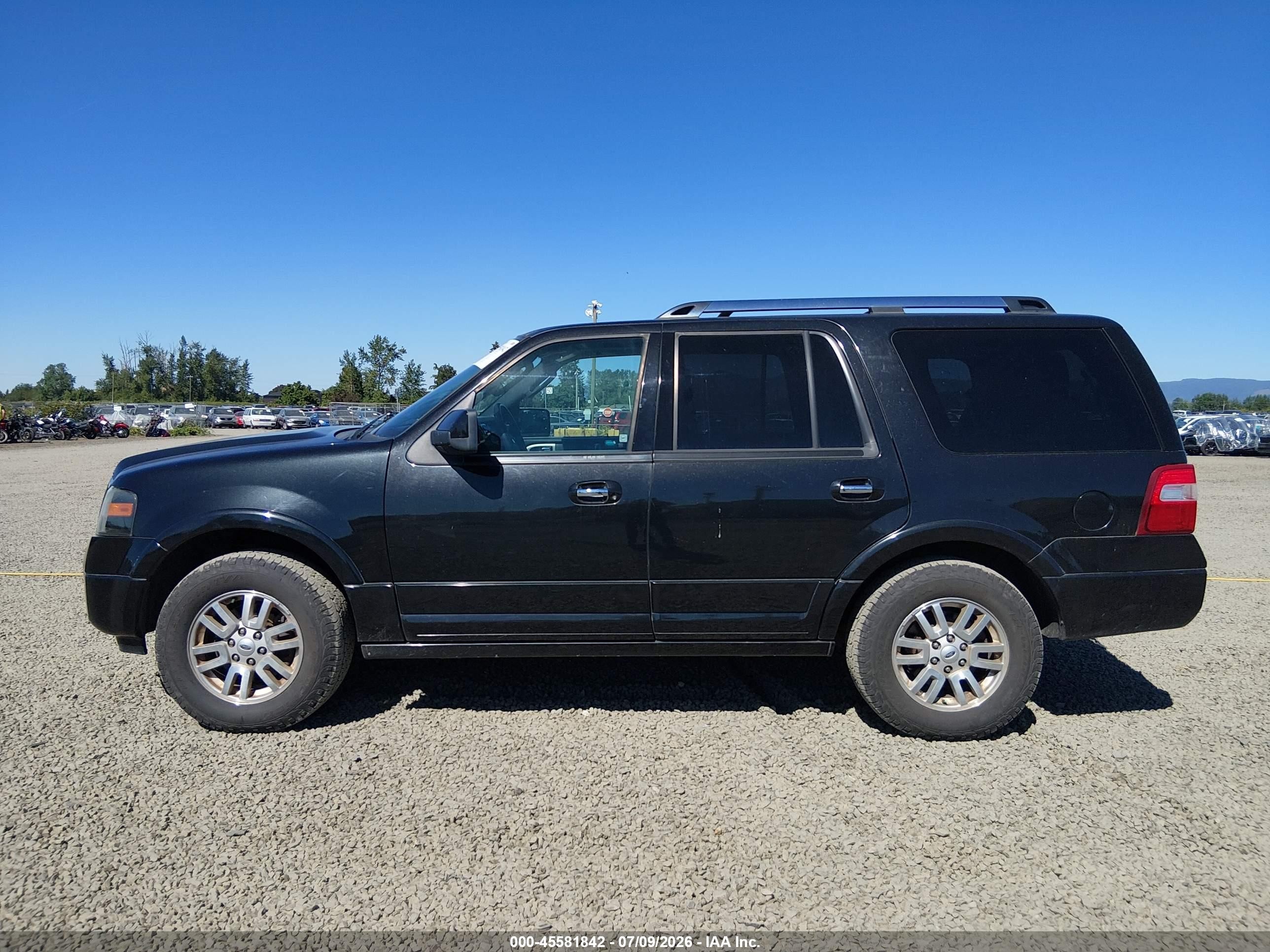 2012 Ford Expedition Limited Черный vin: 1FMJU2A52CEF53556