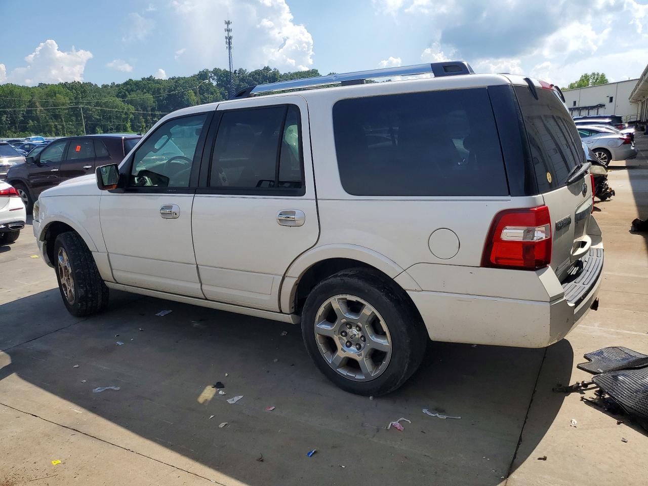 2013 Ford Expedition Limited White vin: 1FMJU2A52DEF36466
