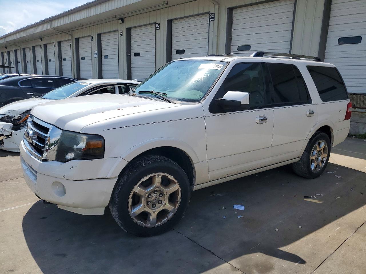 2013 Ford Expedition Limited White vin: 1FMJU2A52DEF36466