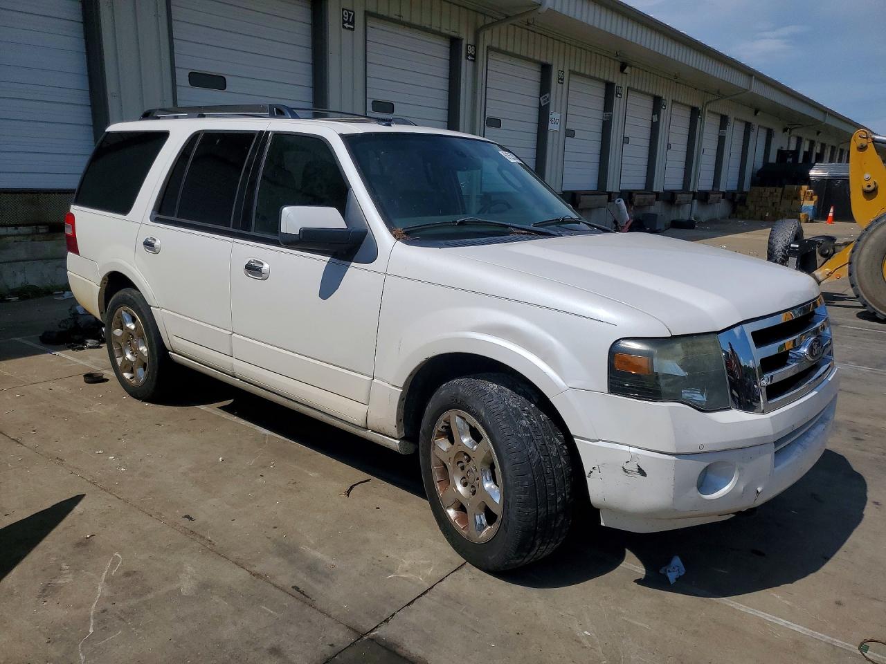 2013 Ford Expedition Limited White vin: 1FMJU2A52DEF36466