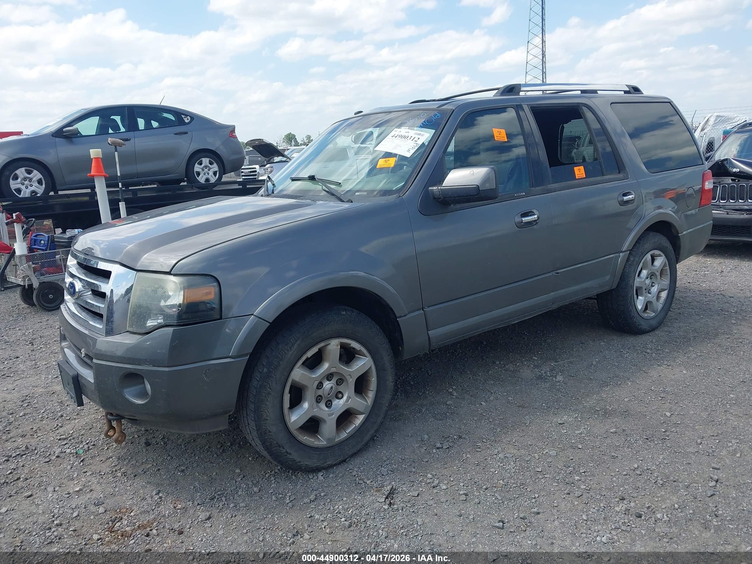 2013 Ford Expedition Limited Gray vin: 1FMJU2A52DEF57088