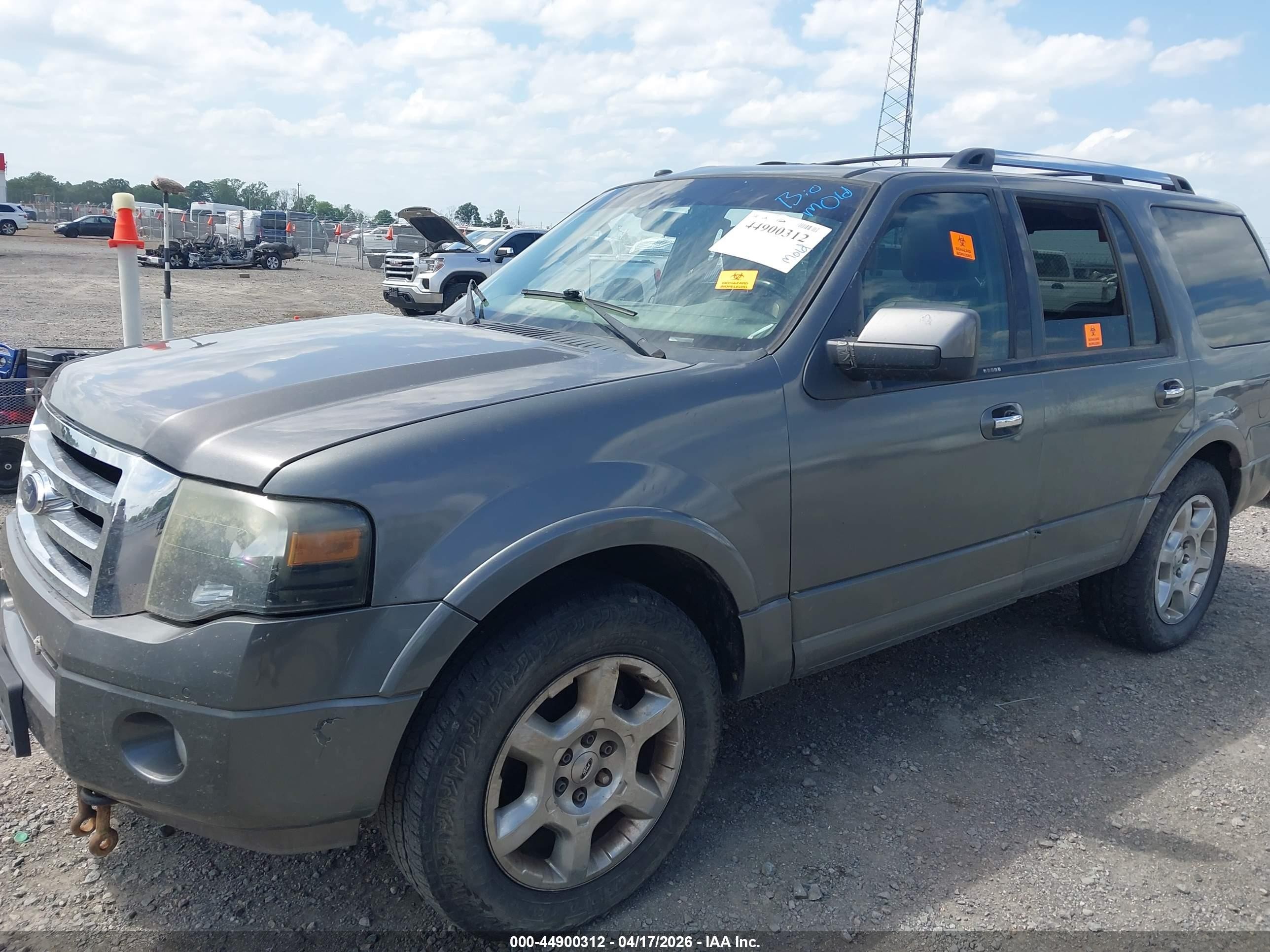 2013 Ford Expedition Limited Gray vin: 1FMJU2A52DEF57088