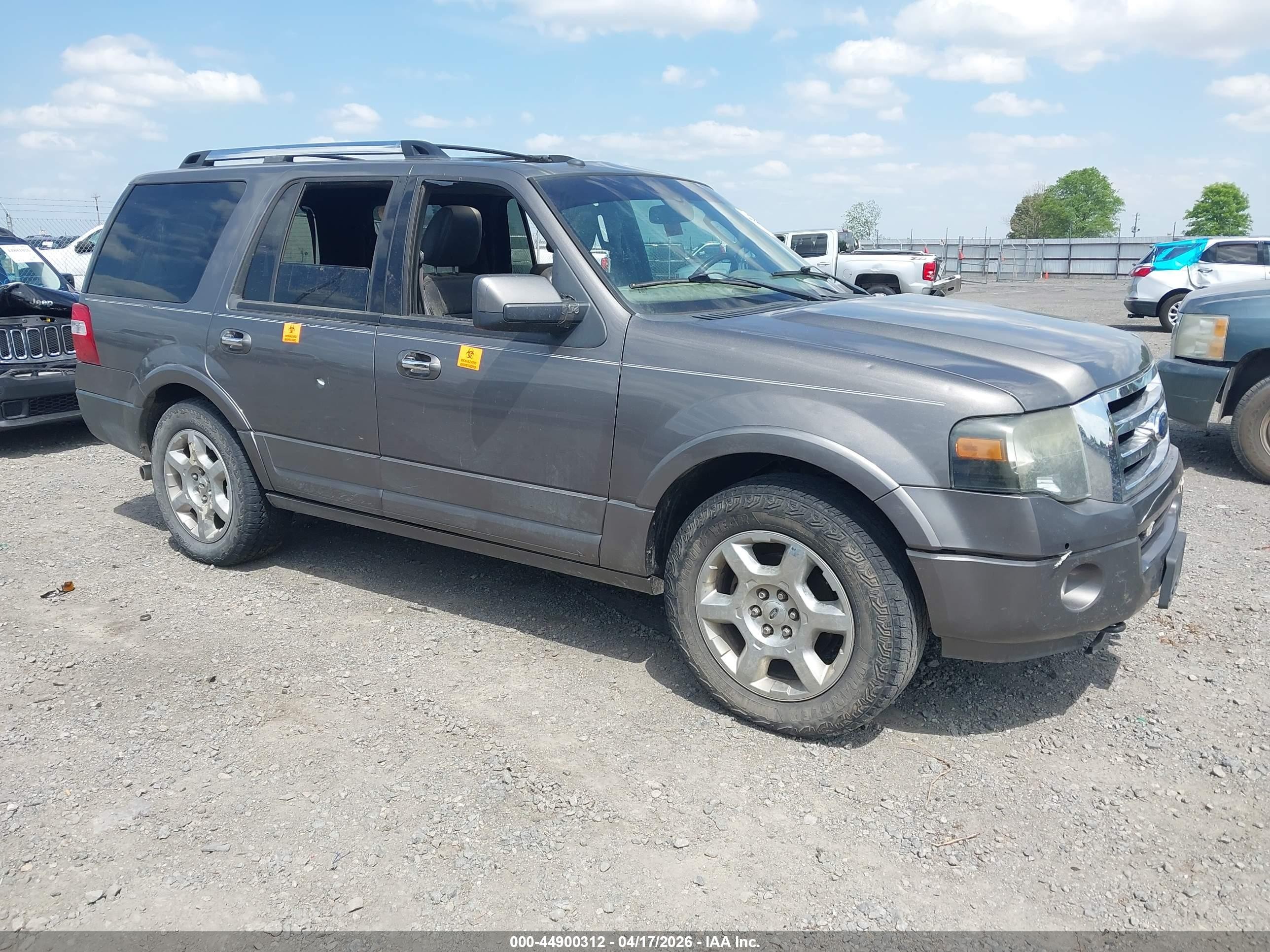 2013 Ford Expedition Limited Gray vin: 1FMJU2A52DEF57088