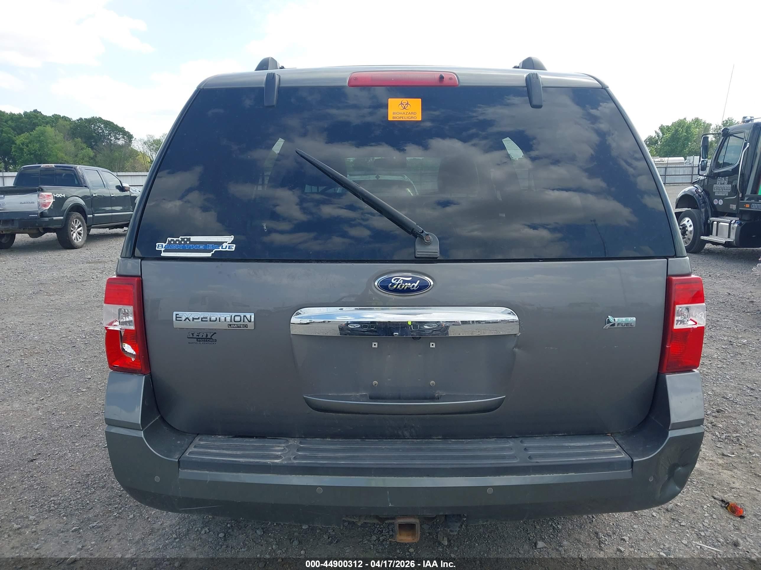 2013 Ford Expedition Limited Gray vin: 1FMJU2A52DEF57088