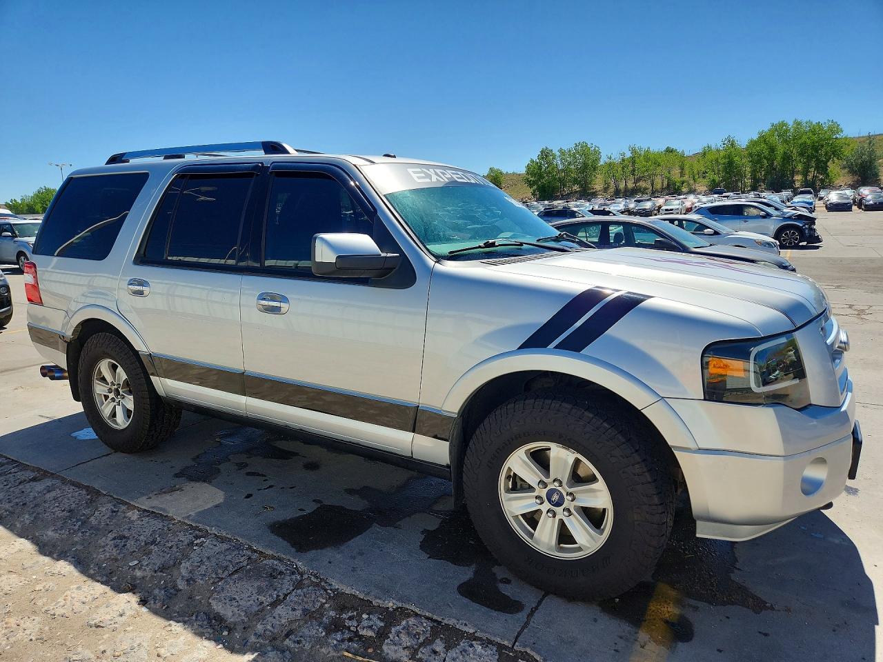 2010 Ford Expedition Limited Silver vin: 1FMJU2A53AEA81848