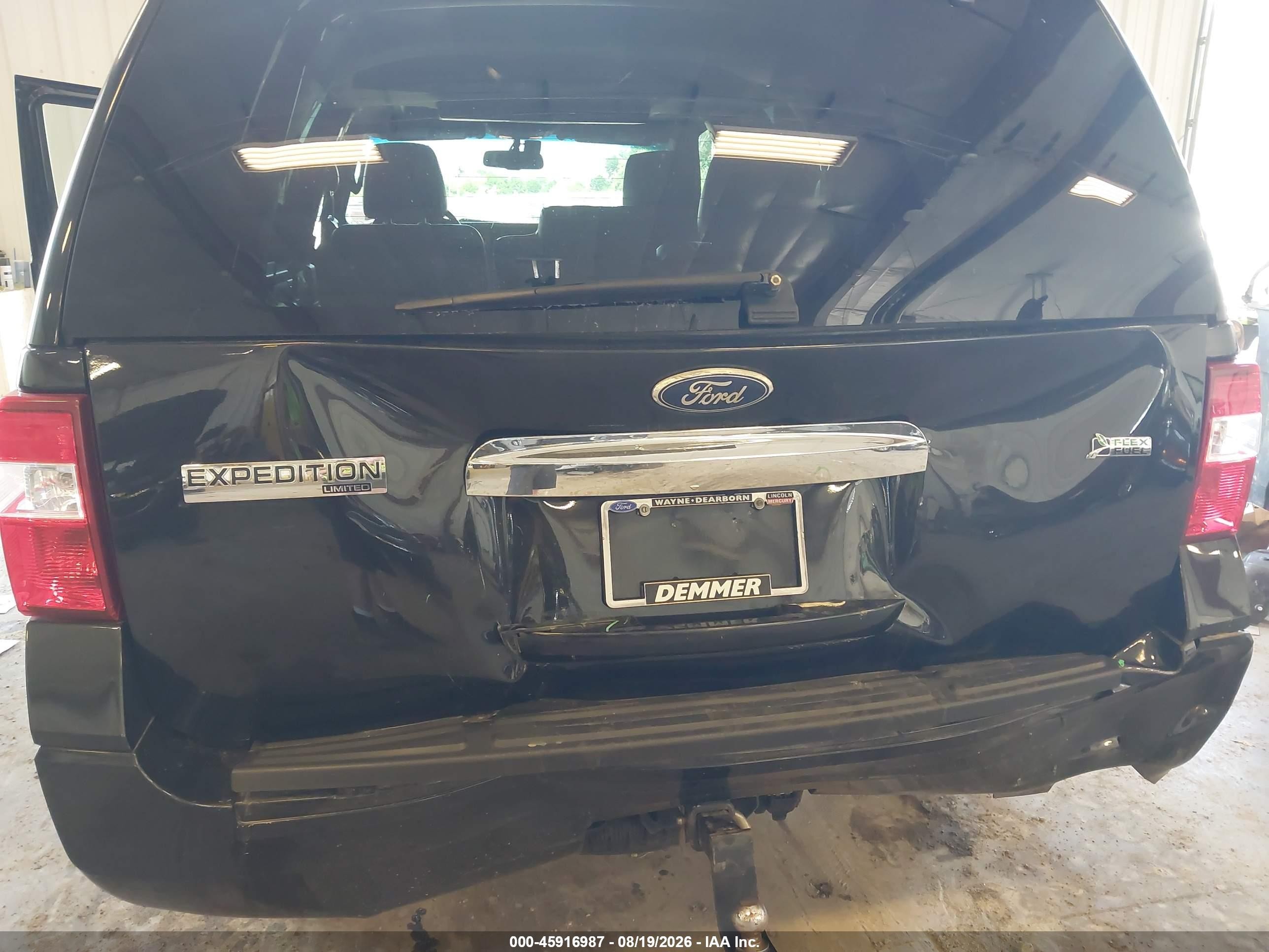 2010 Ford Expedition Limited Black vin: 1FMJU2A53AEB65720