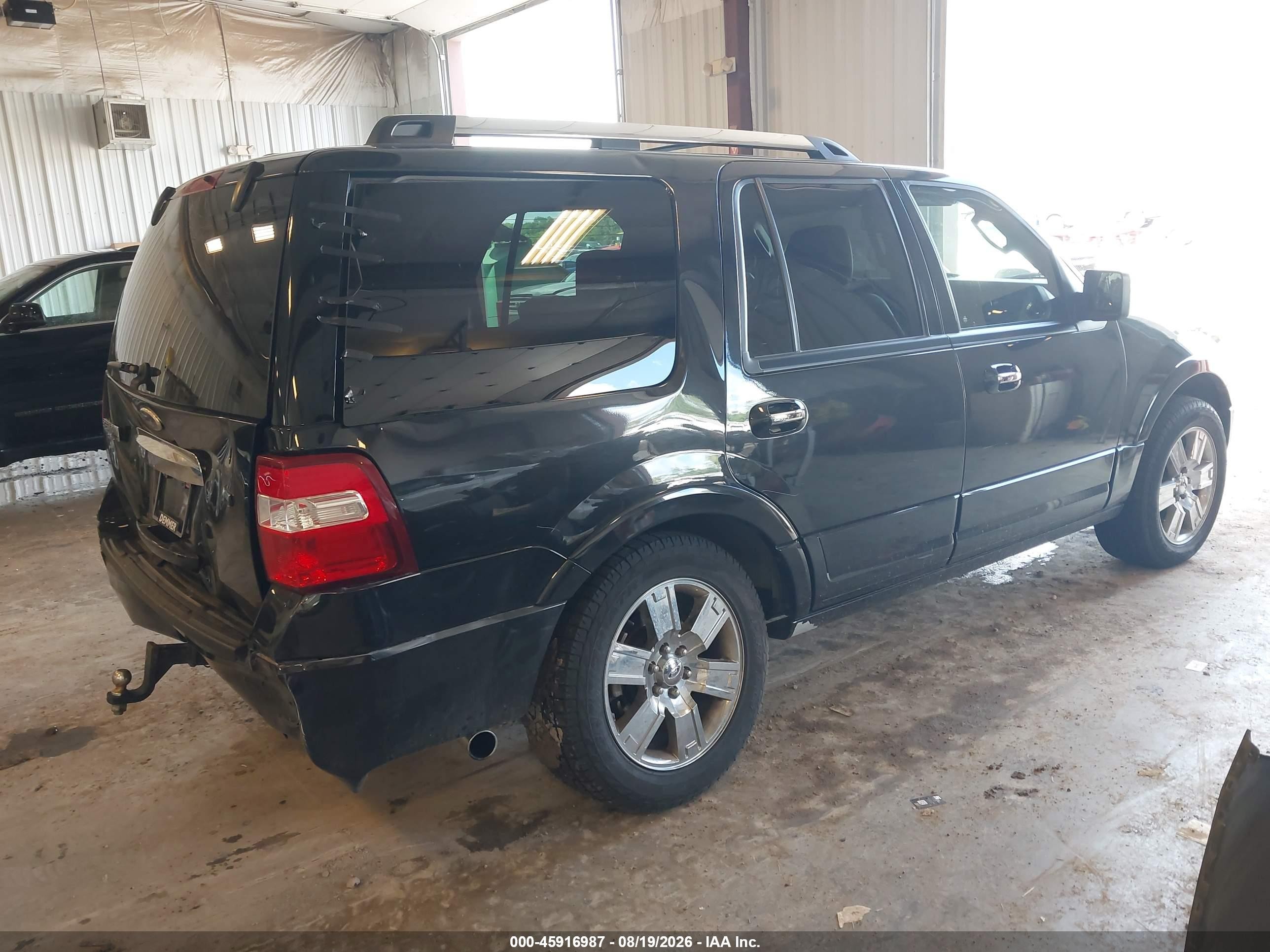2010 Ford Expedition Limited Black vin: 1FMJU2A53AEB65720