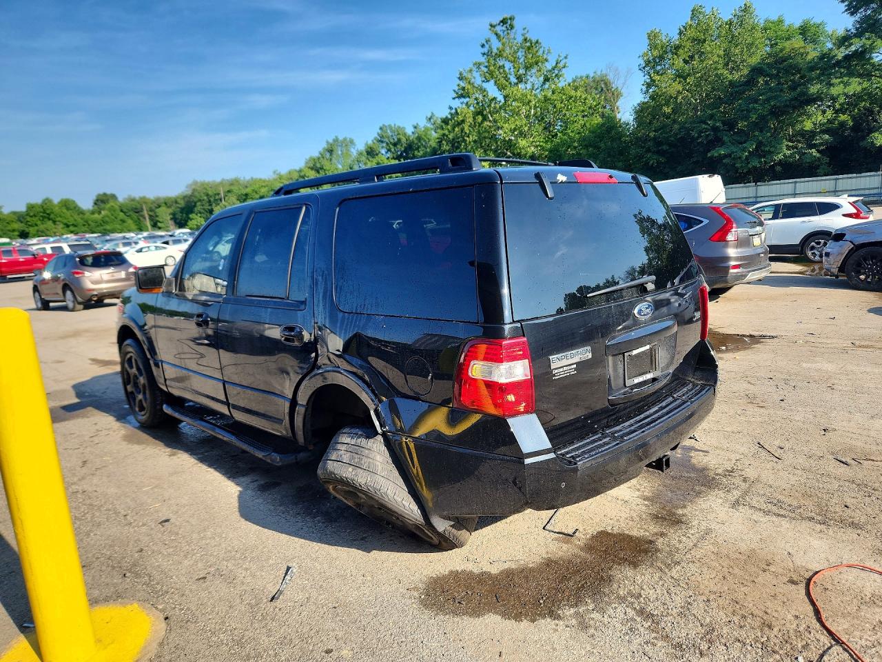 2013 Ford Expedition Limited Black vin: 1FMJU2A53DEF17862