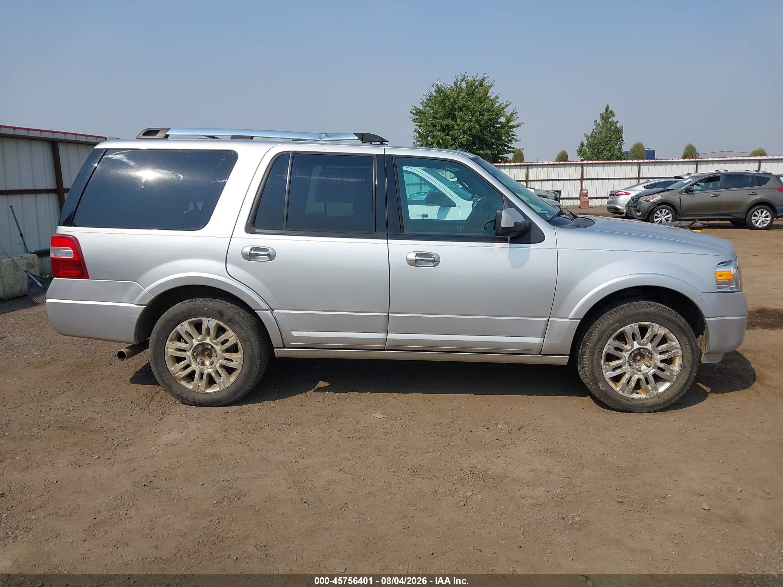 2013 Ford Expedition Limited Silver vin: 1FMJU2A53DEF31759