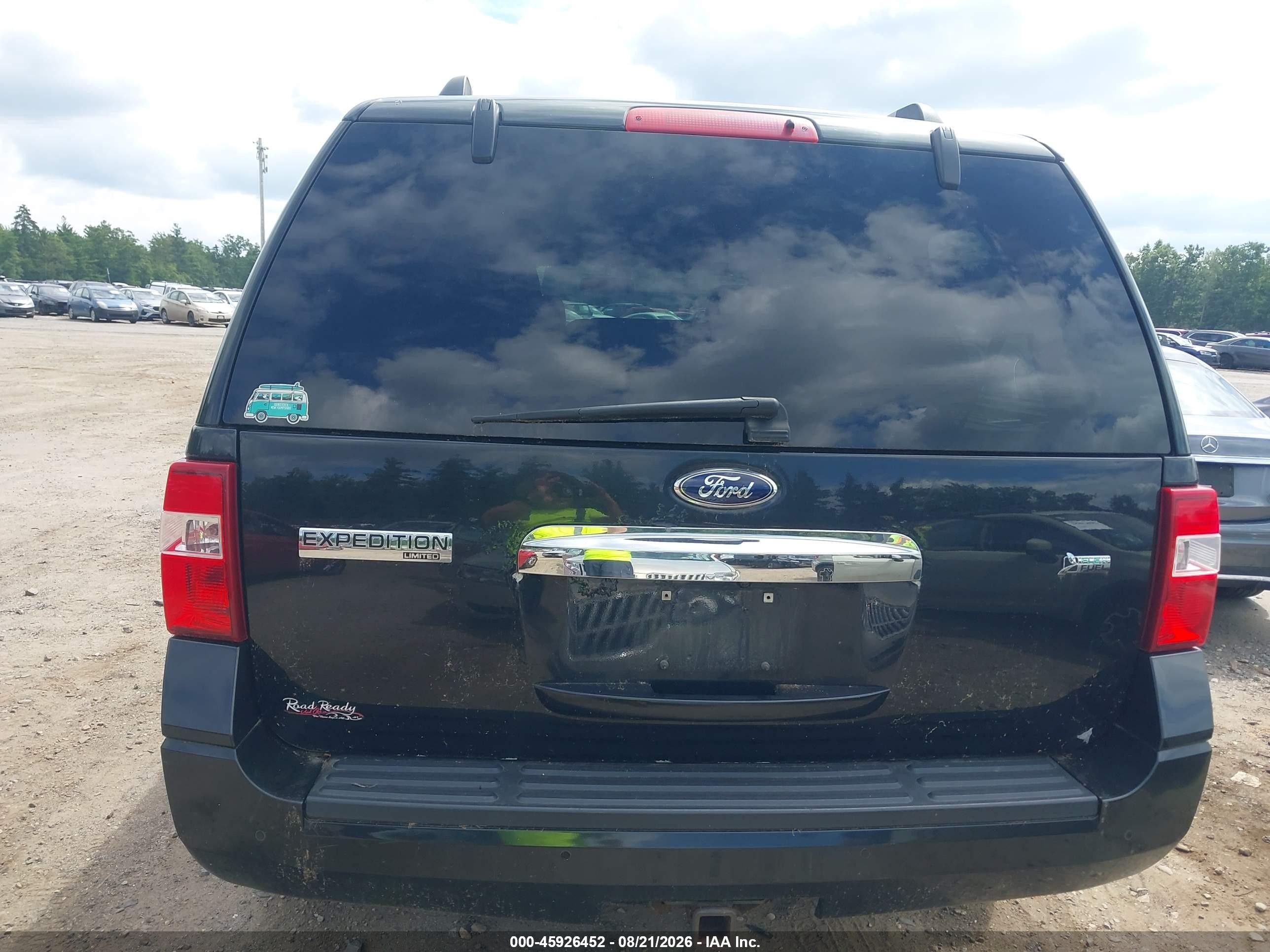 2014 Ford Expedition Limited Черный vin: 1FMJU2A53EEF02957