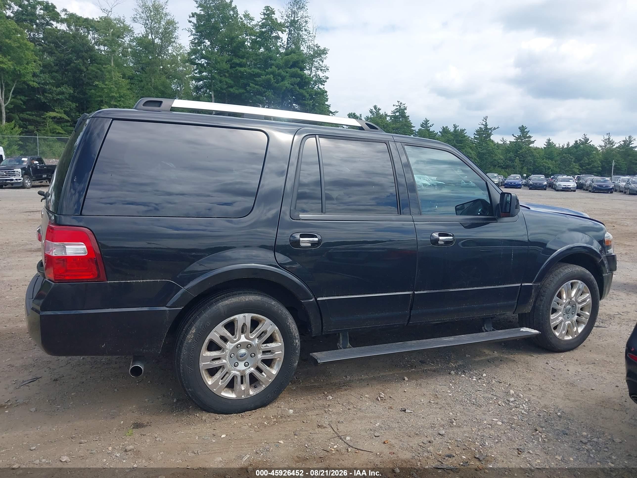 2014 Ford Expedition Limited Черный vin: 1FMJU2A53EEF02957