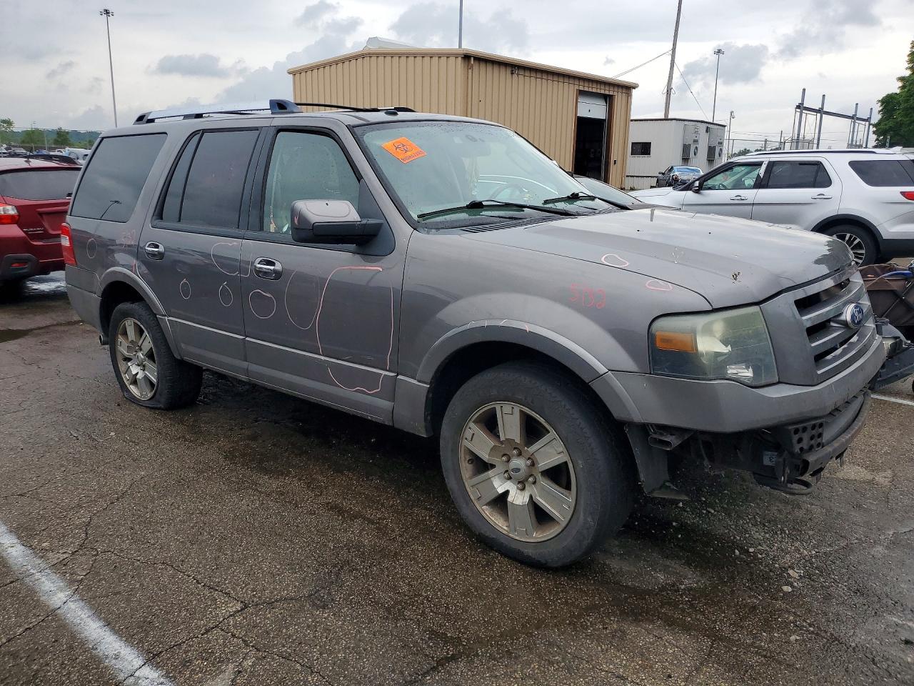2010 Ford Expedition Limited Gray vin: 1FMJU2A54AEA58577