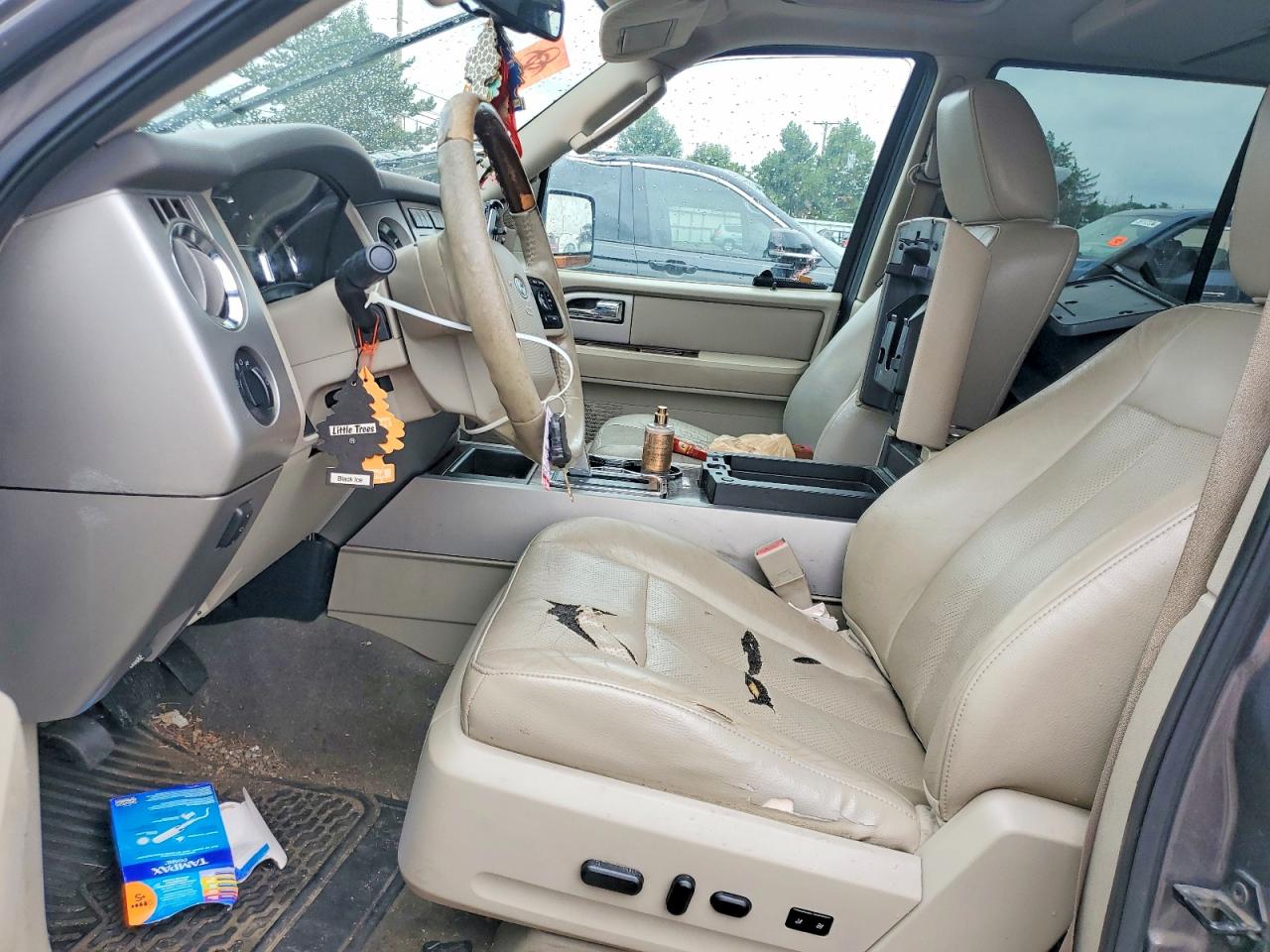 2010 Ford Expedition Limited Gray vin: 1FMJU2A54AEA58577
