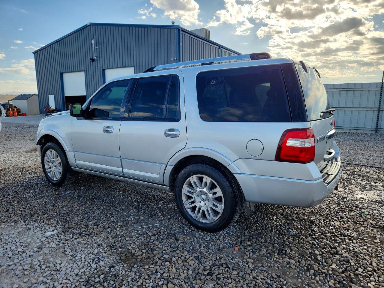 2012 Ford Expedition Limited Silver vin: 1FMJU2A54CEF58838