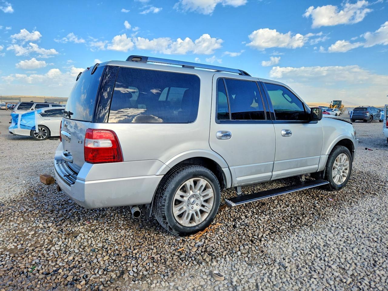2012 Ford Expedition Limited Silver vin: 1FMJU2A54CEF58838