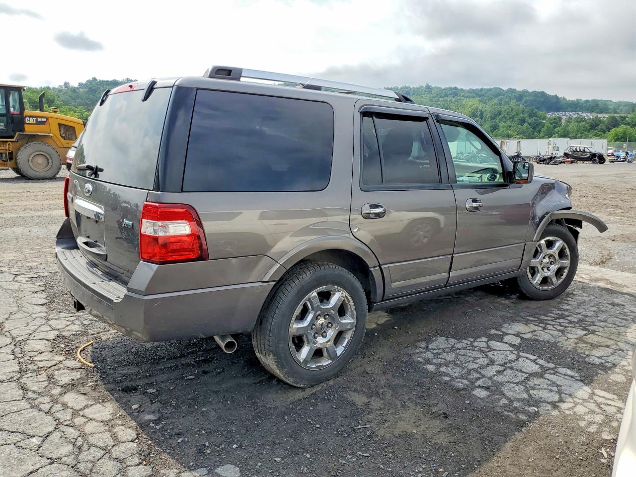2013 Ford Expedition Limited Gray vin: 1FMJU2A54DEF63362
