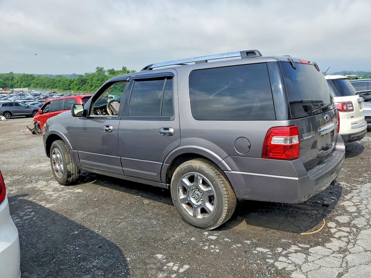 2013 Ford Expedition Limited Gray vin: 1FMJU2A54DEF63362