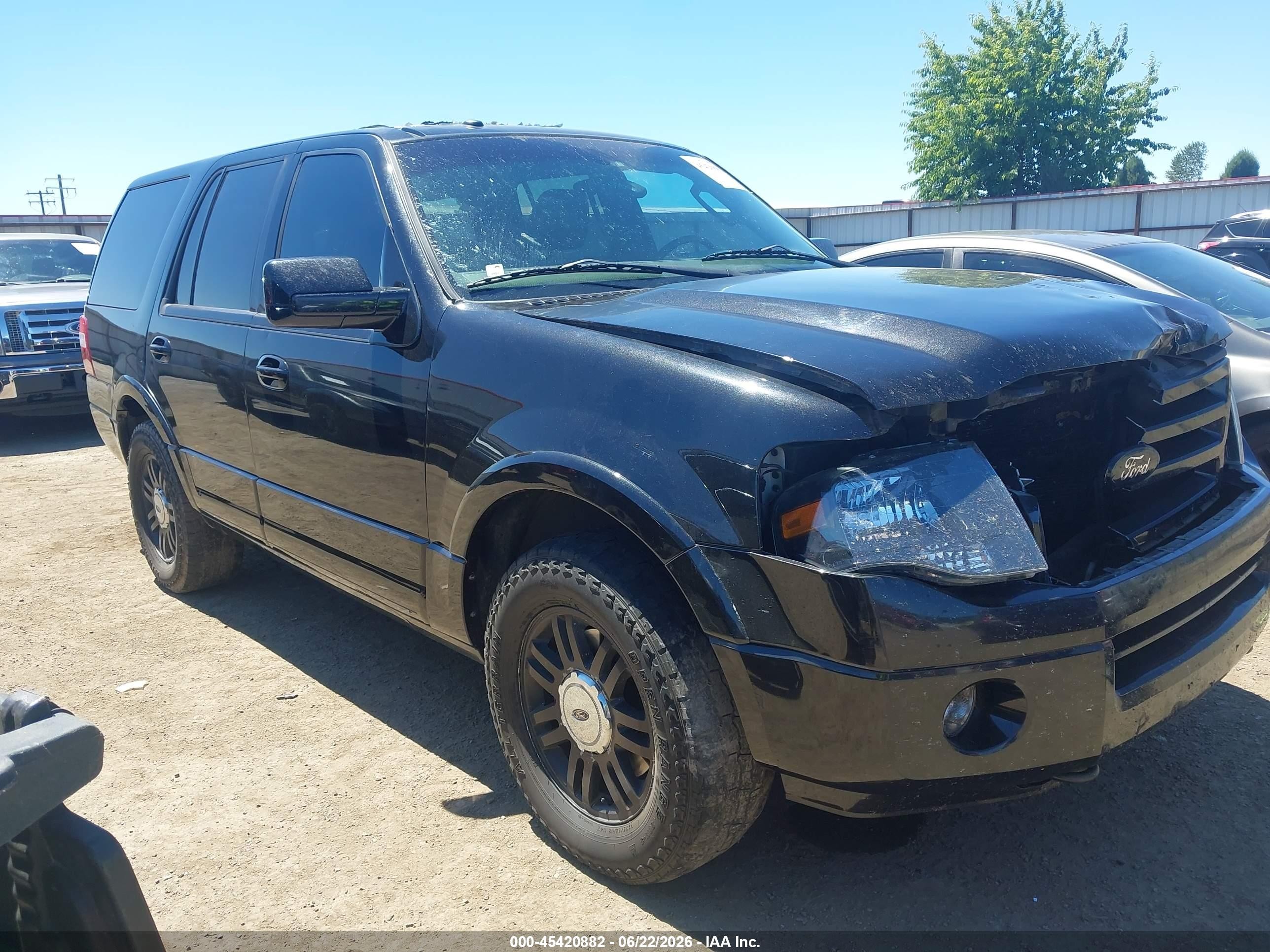 2011 Ford Expedition Limited Черный vin: 1FMJU2A55BEF15267