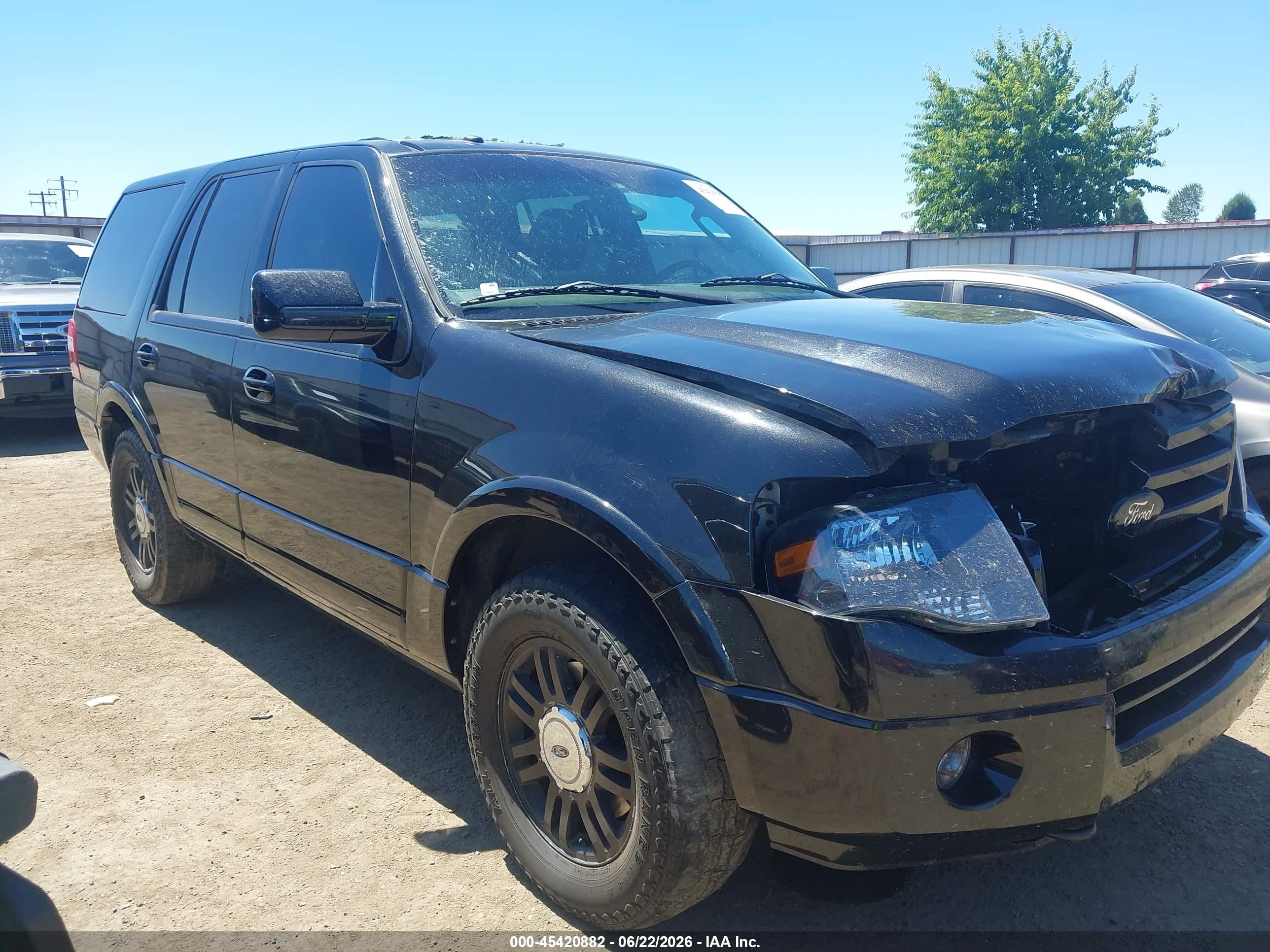 2011 Ford Expedition Limited Черный vin: 1FMJU2A55BEF15267