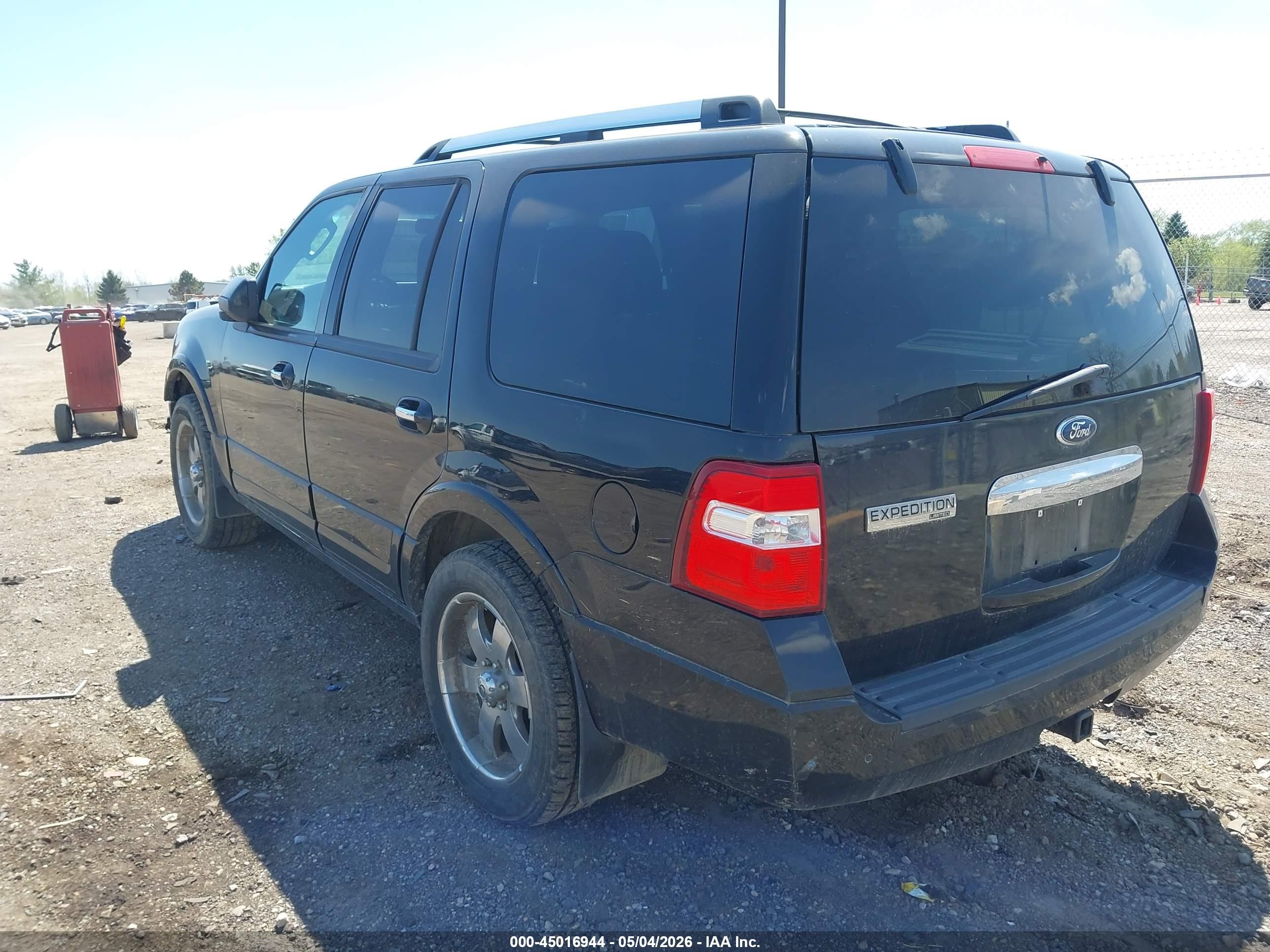 2012 Ford Expedition Limited Black vin: 1FMJU2A55CEF23029