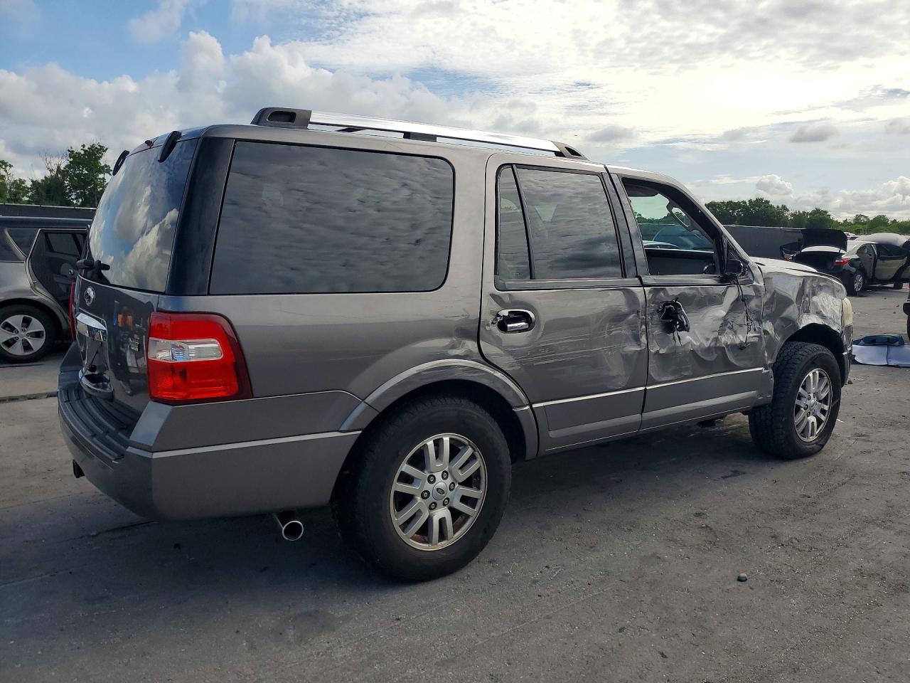 2012 Ford Expedition Limited Gray vin: 1FMJU2A55CEF66057