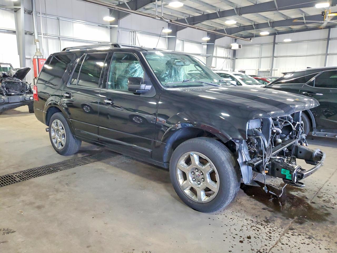 2014 Ford Expedition Limited Black vin: 1FMJU2A55EEF62982