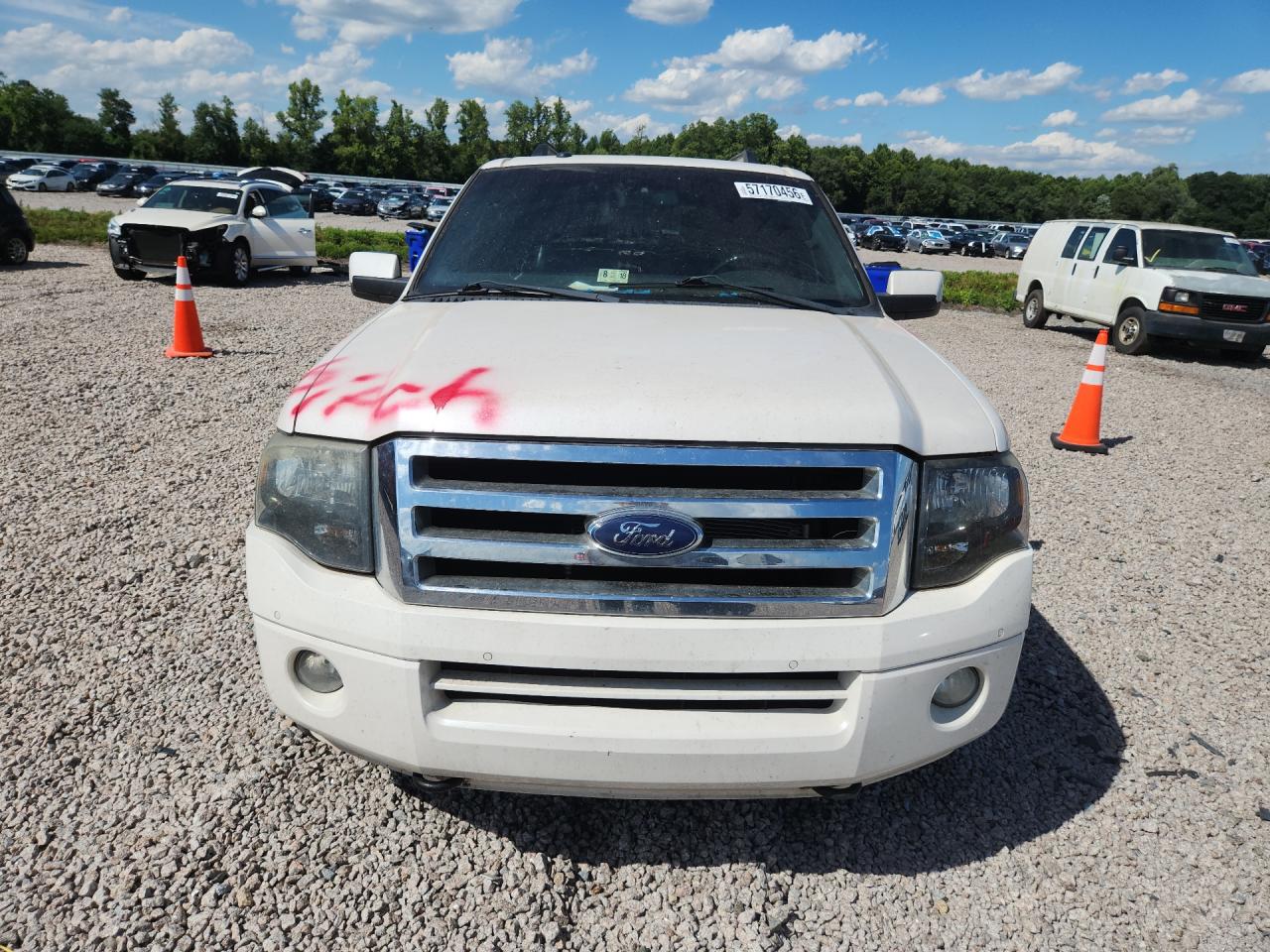 2012 Ford Expedition Limited White vin: 1FMJU2A56CEF53141