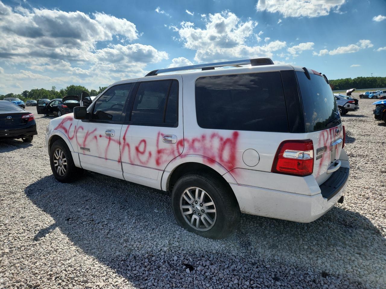 2012 Ford Expedition Limited White vin: 1FMJU2A56CEF53141