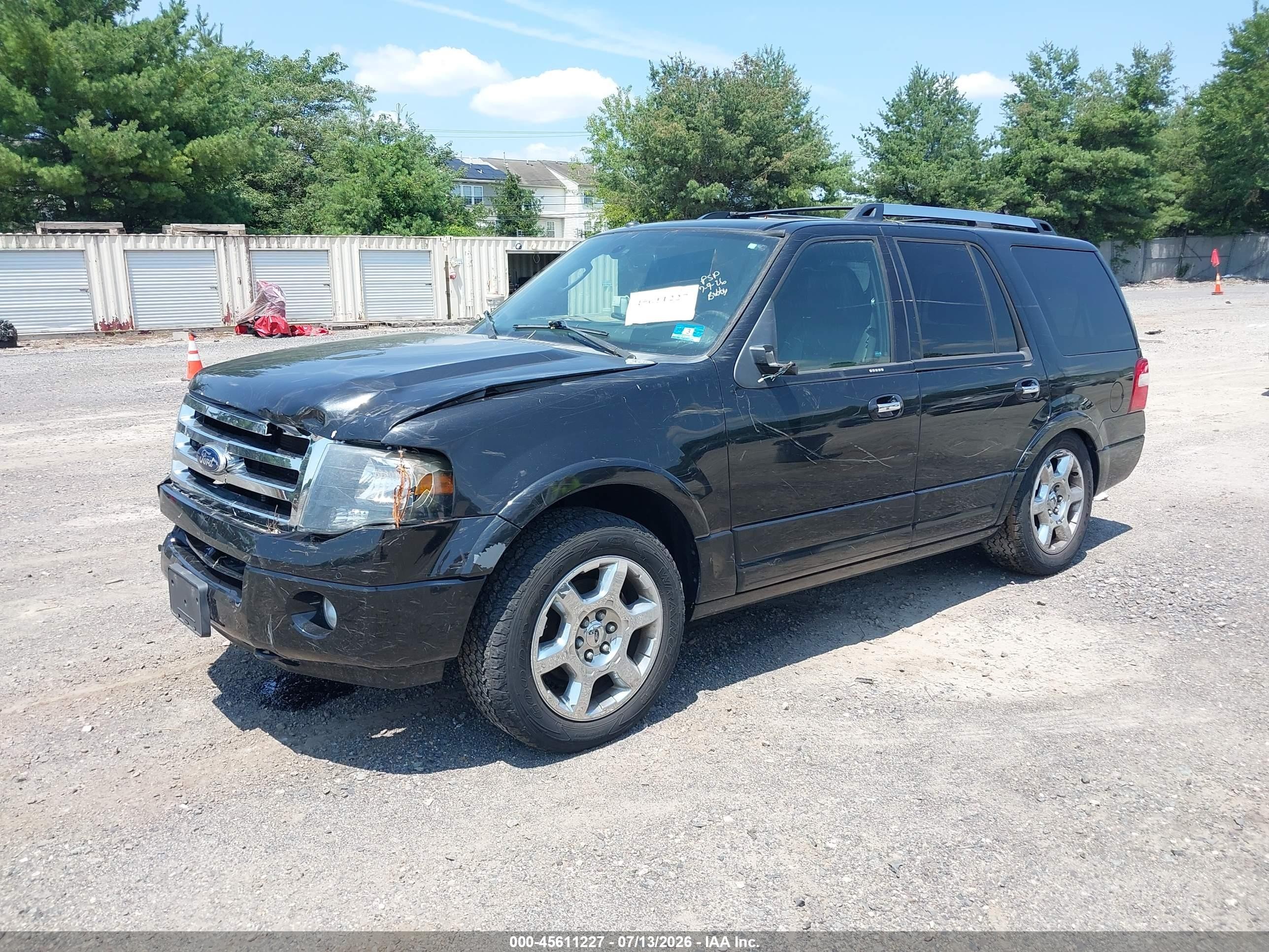 2013 Ford Expedition Limited Black vin: 1FMJU2A56DEF23039