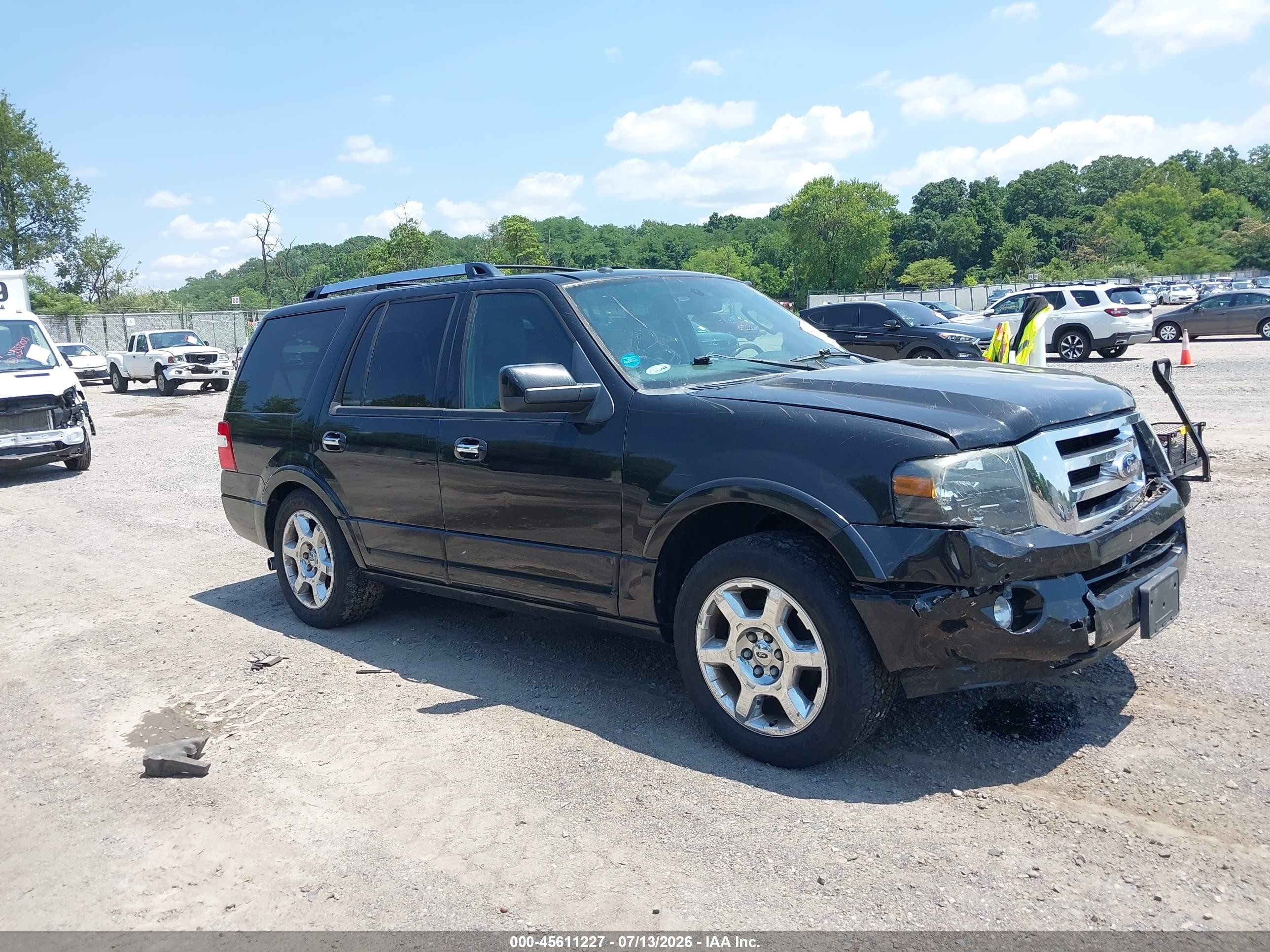 2013 Ford Expedition Limited Black vin: 1FMJU2A56DEF23039