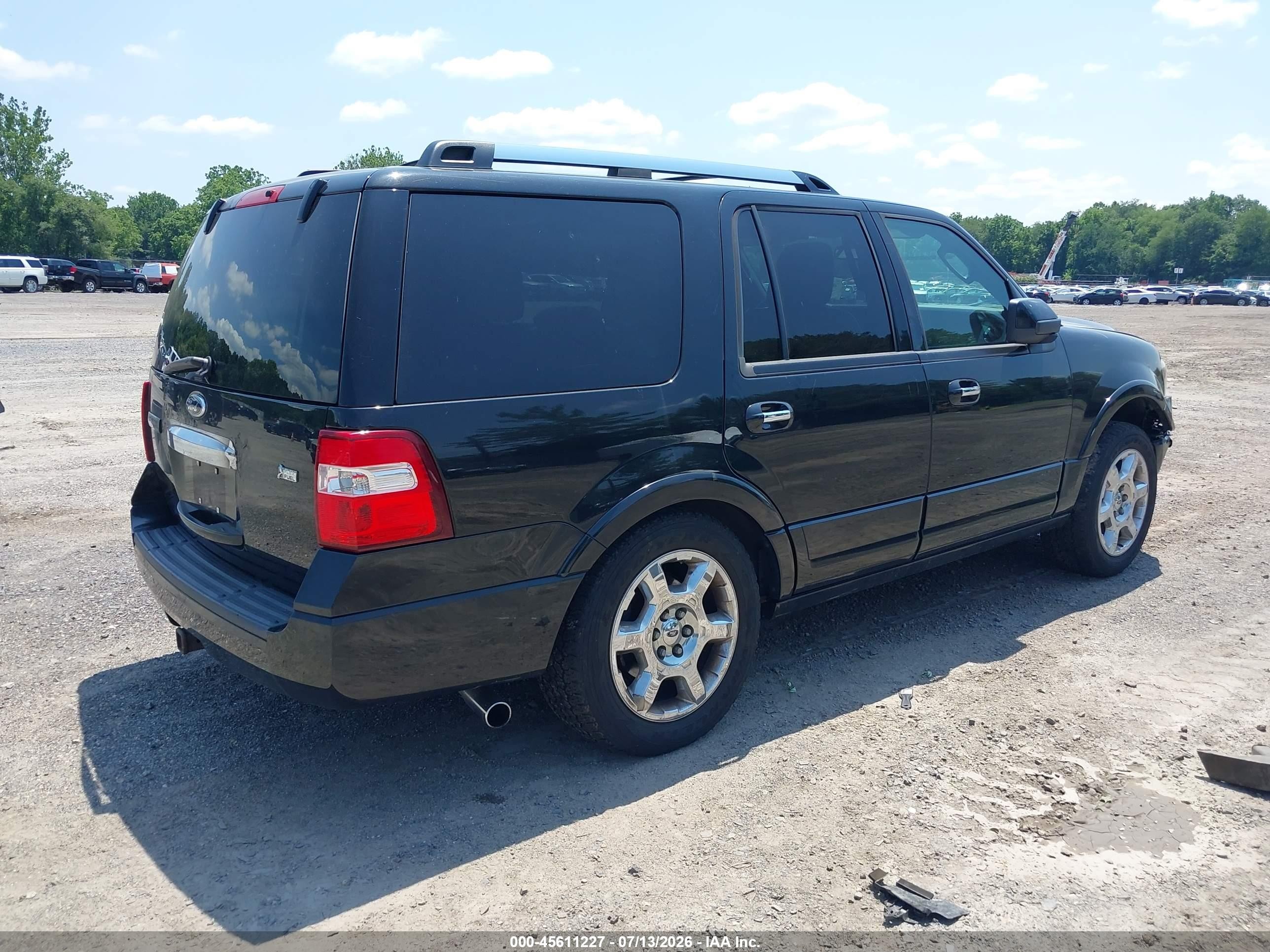 2013 Ford Expedition Limited Black vin: 1FMJU2A56DEF23039