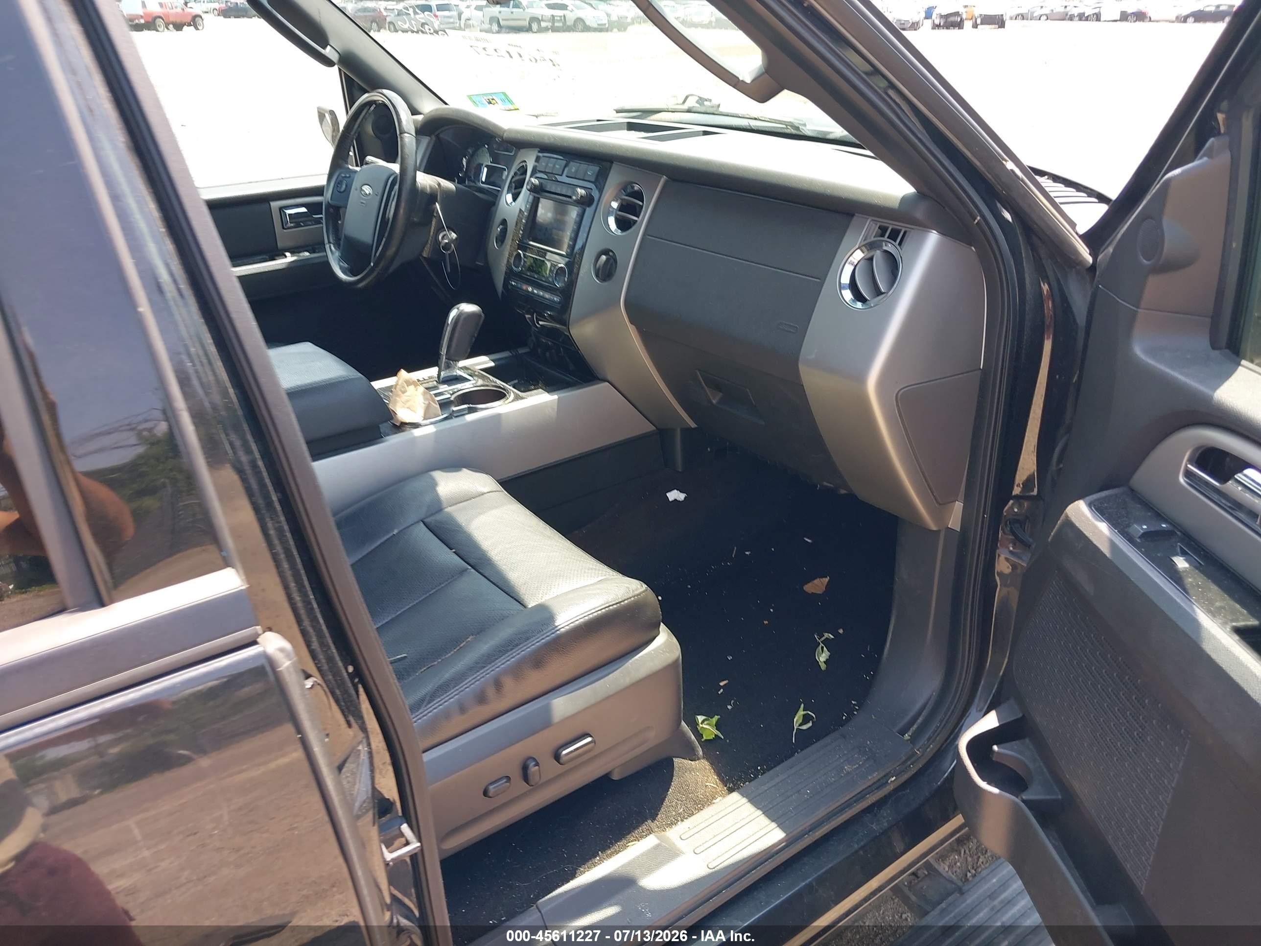 2013 Ford Expedition Limited Black vin: 1FMJU2A56DEF23039