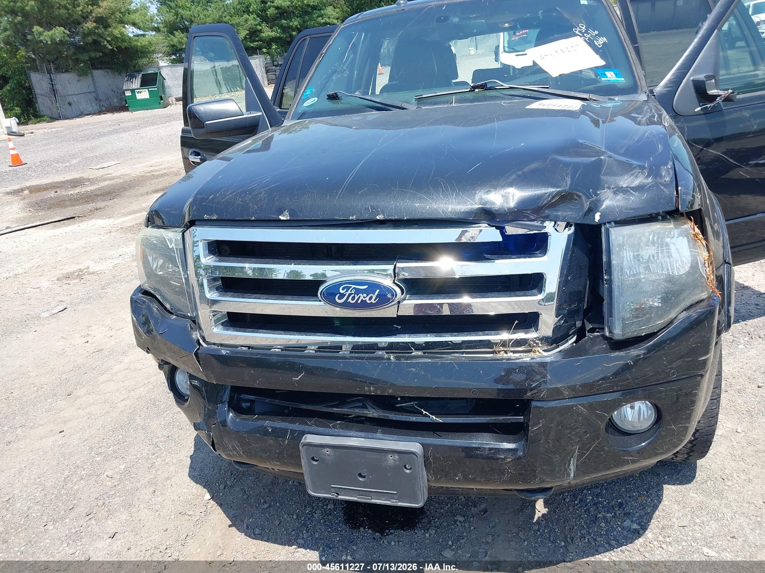 2013 Ford Expedition Limited Black vin: 1FMJU2A56DEF23039