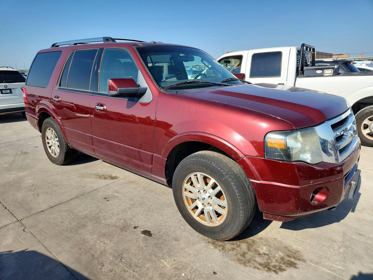 2013 Ford Expedition Limited Темно-бордовый vin: 1FMJU2A56DEF23509