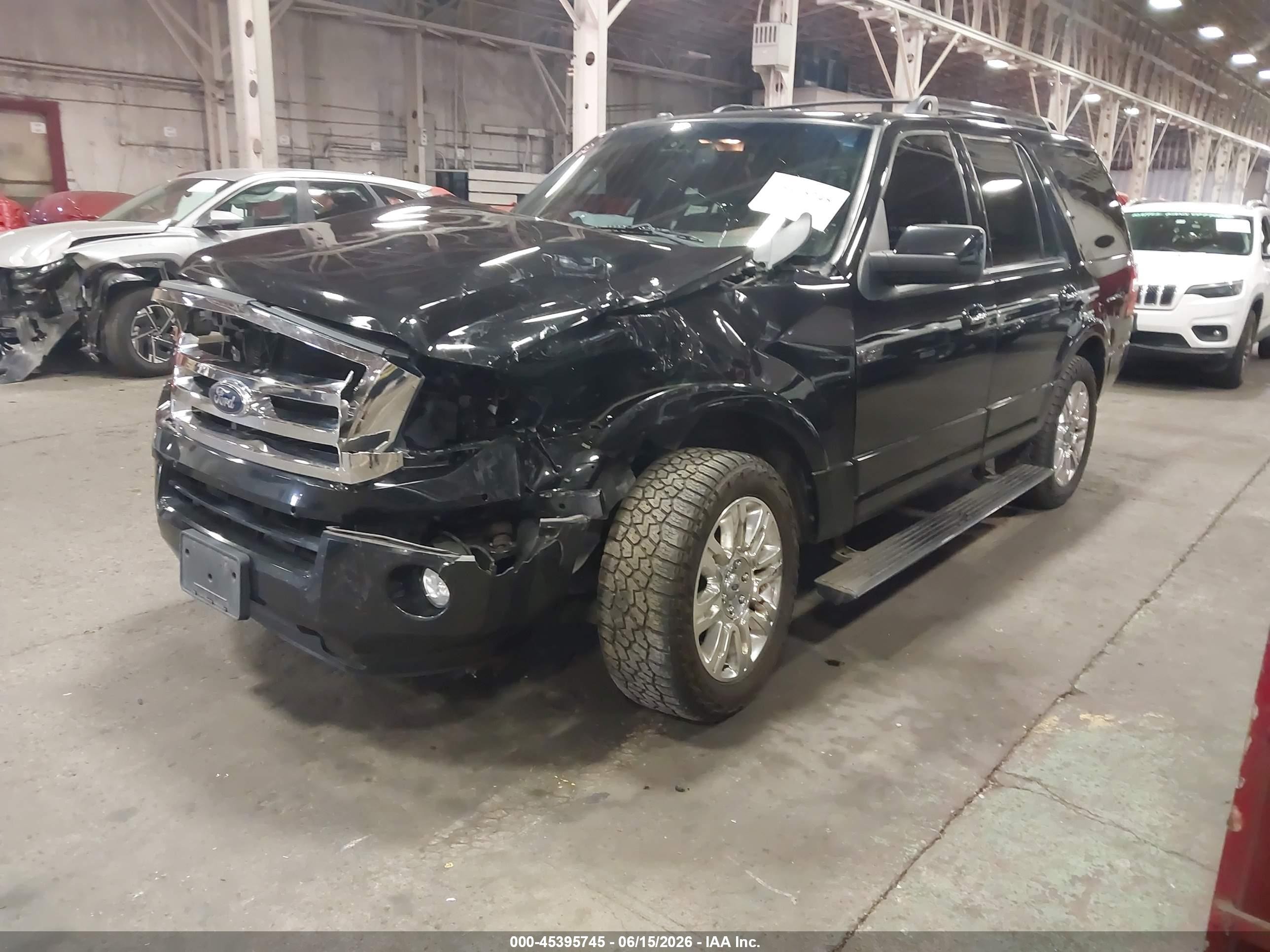 2013 Ford Expedition Limited Black vin: 1FMJU2A56DEF33604