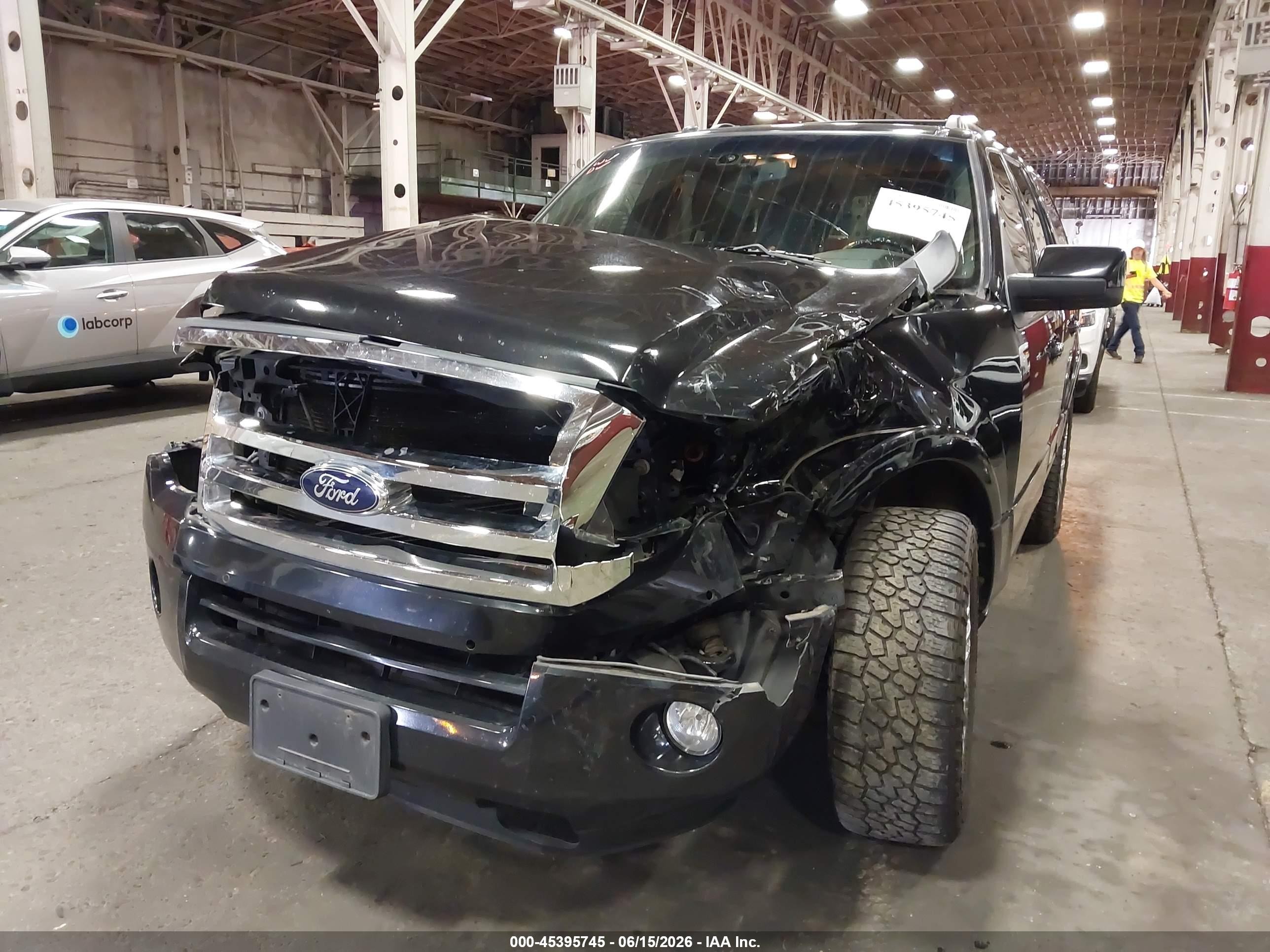 2013 Ford Expedition Limited Black vin: 1FMJU2A56DEF33604
